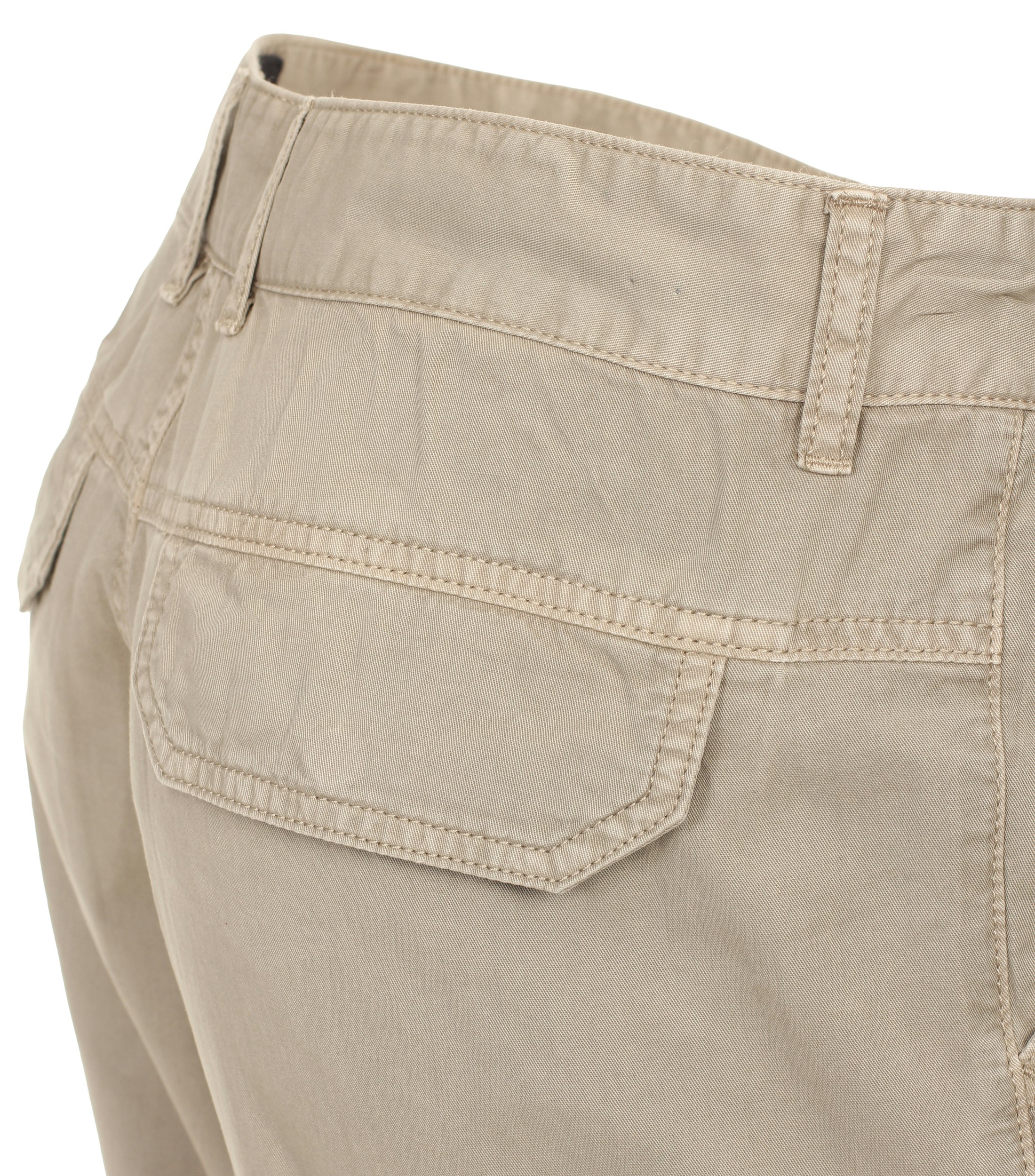 Ein Shorts im uni Muster in der Farbe Beige