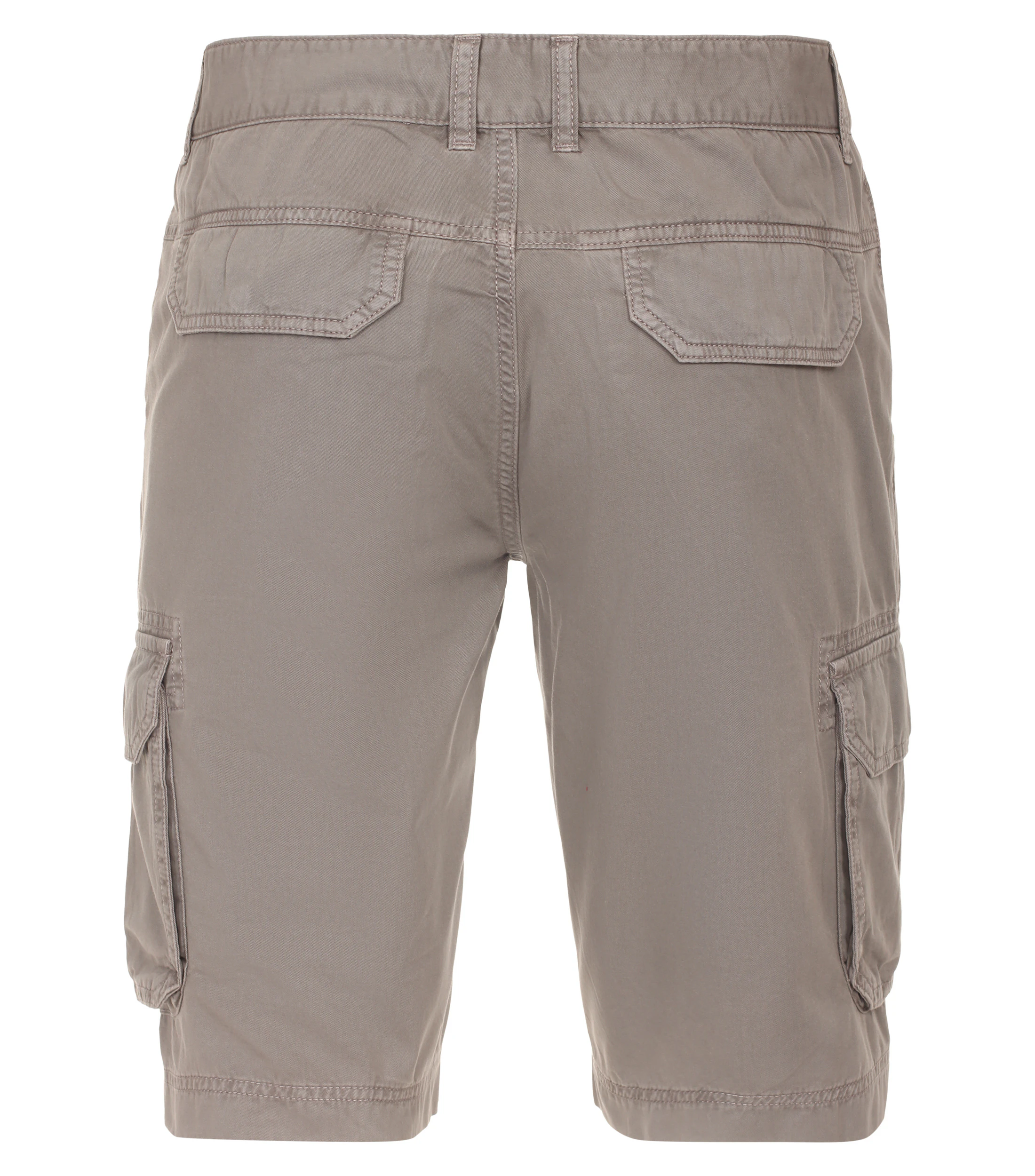 Shorts im unifarbenen Design in der Farbe Hellgrau