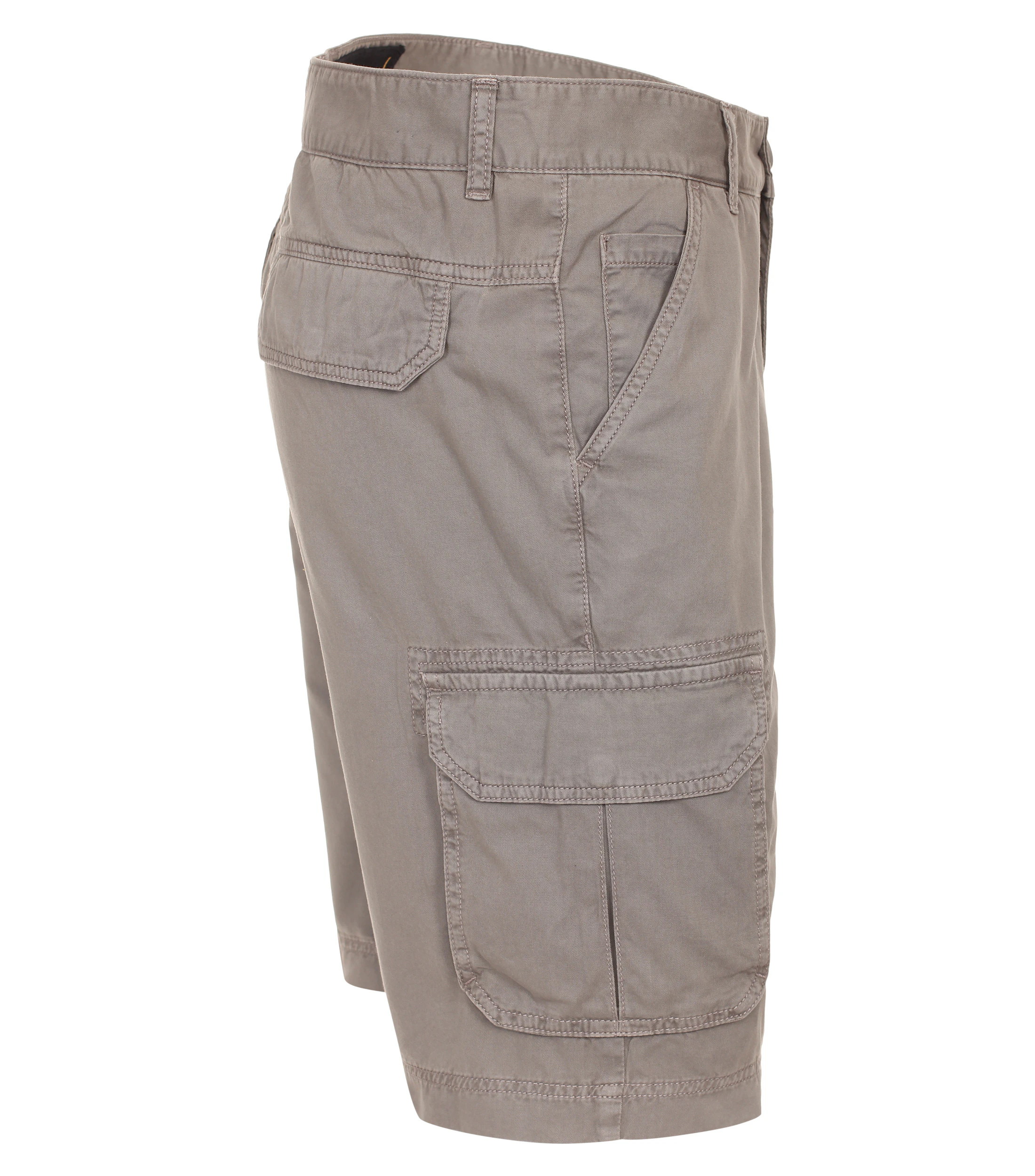 Shorts im unifarbenen Design in der Farbe Hellgrau