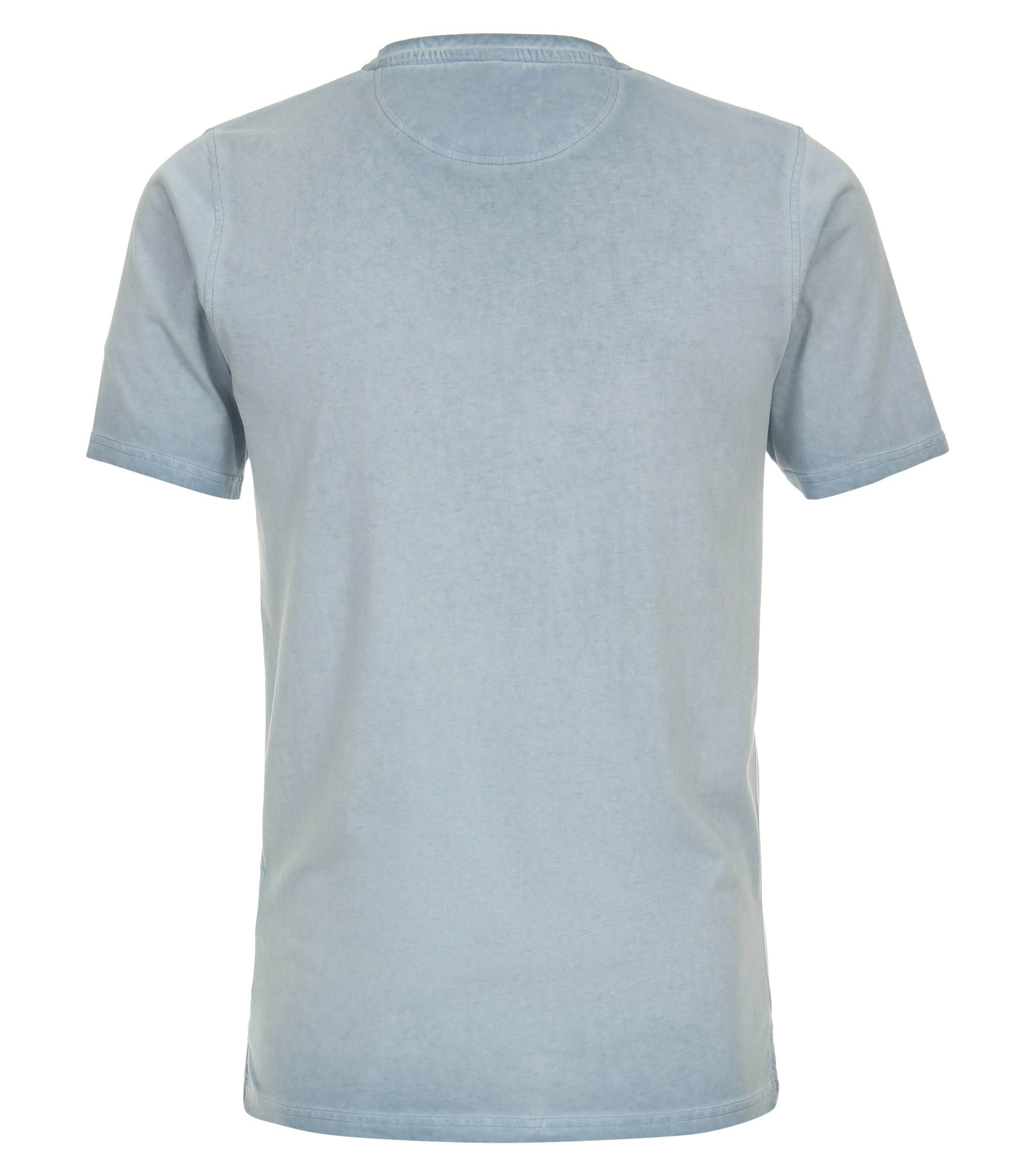 Ein T-Shirt im uni Muster in der Farbe Hellblau