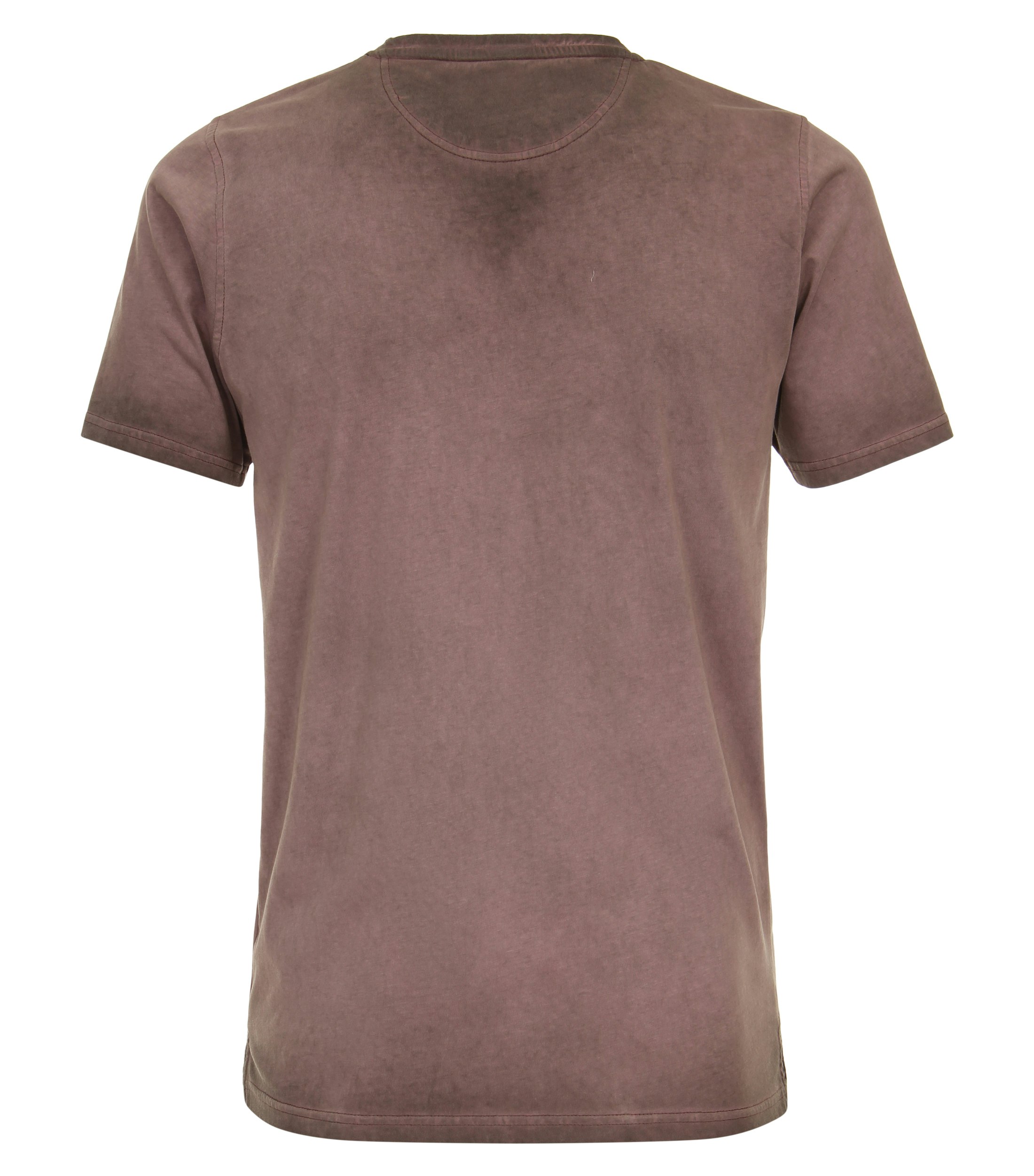 Ein T-Shirt im uni Muster in der Farbe Hellbraun