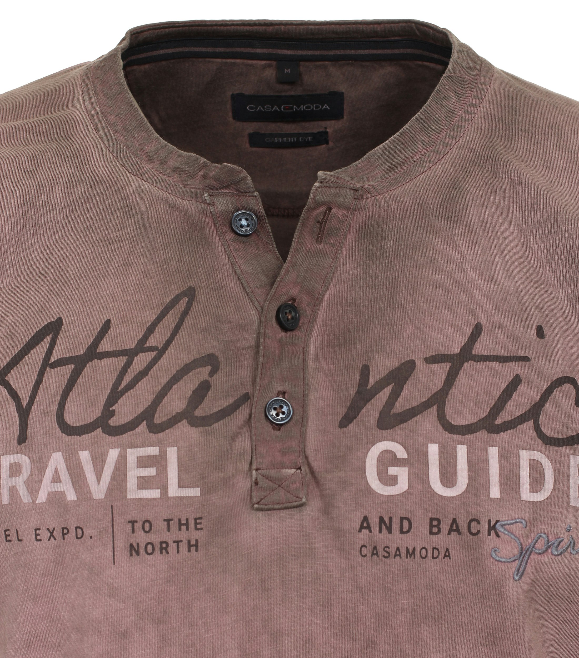 Ein T-Shirt im uni Muster in der Farbe Hellbraun