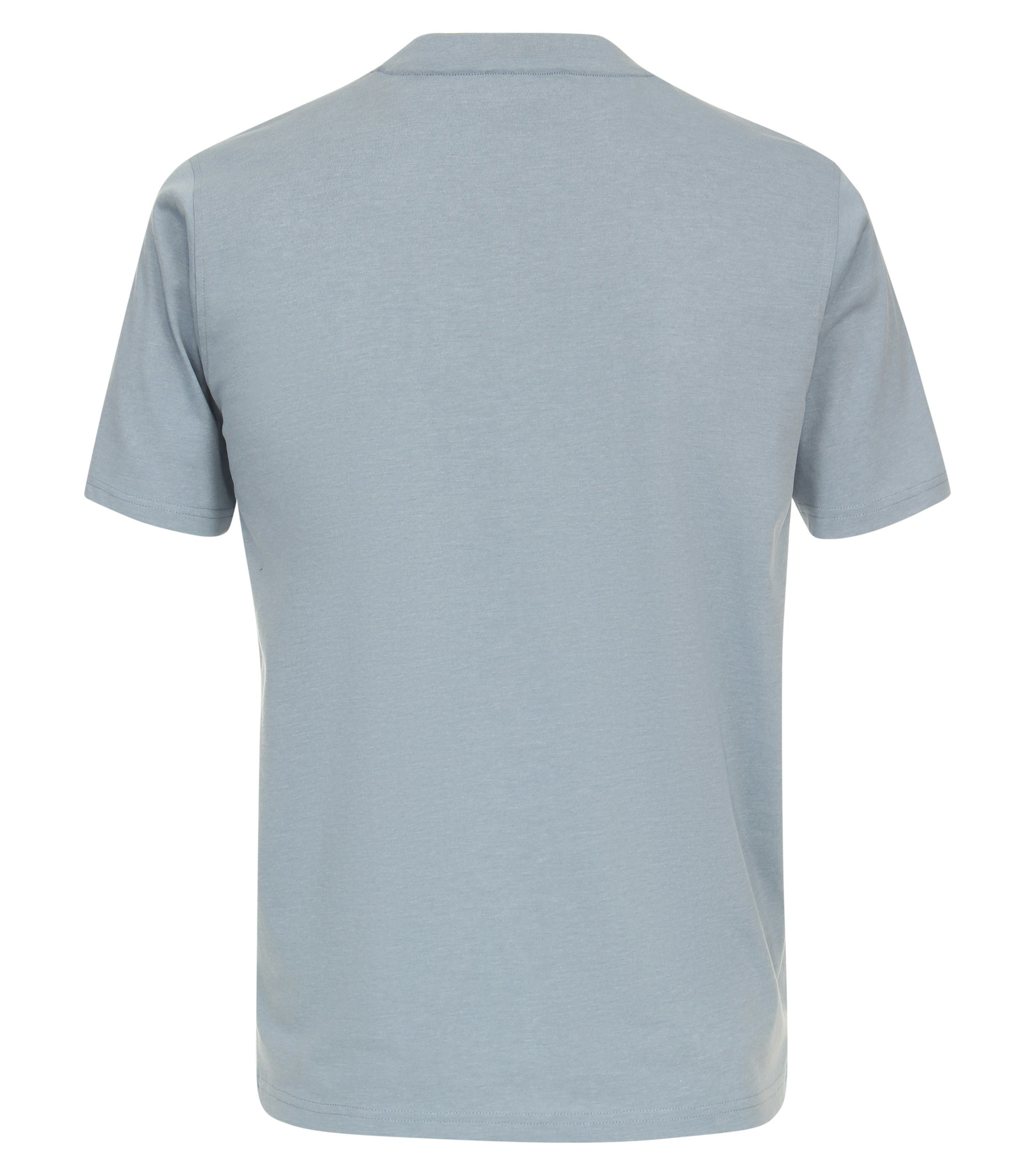 T-Shirt im unifarbenen Design in der Farbe Hellblau