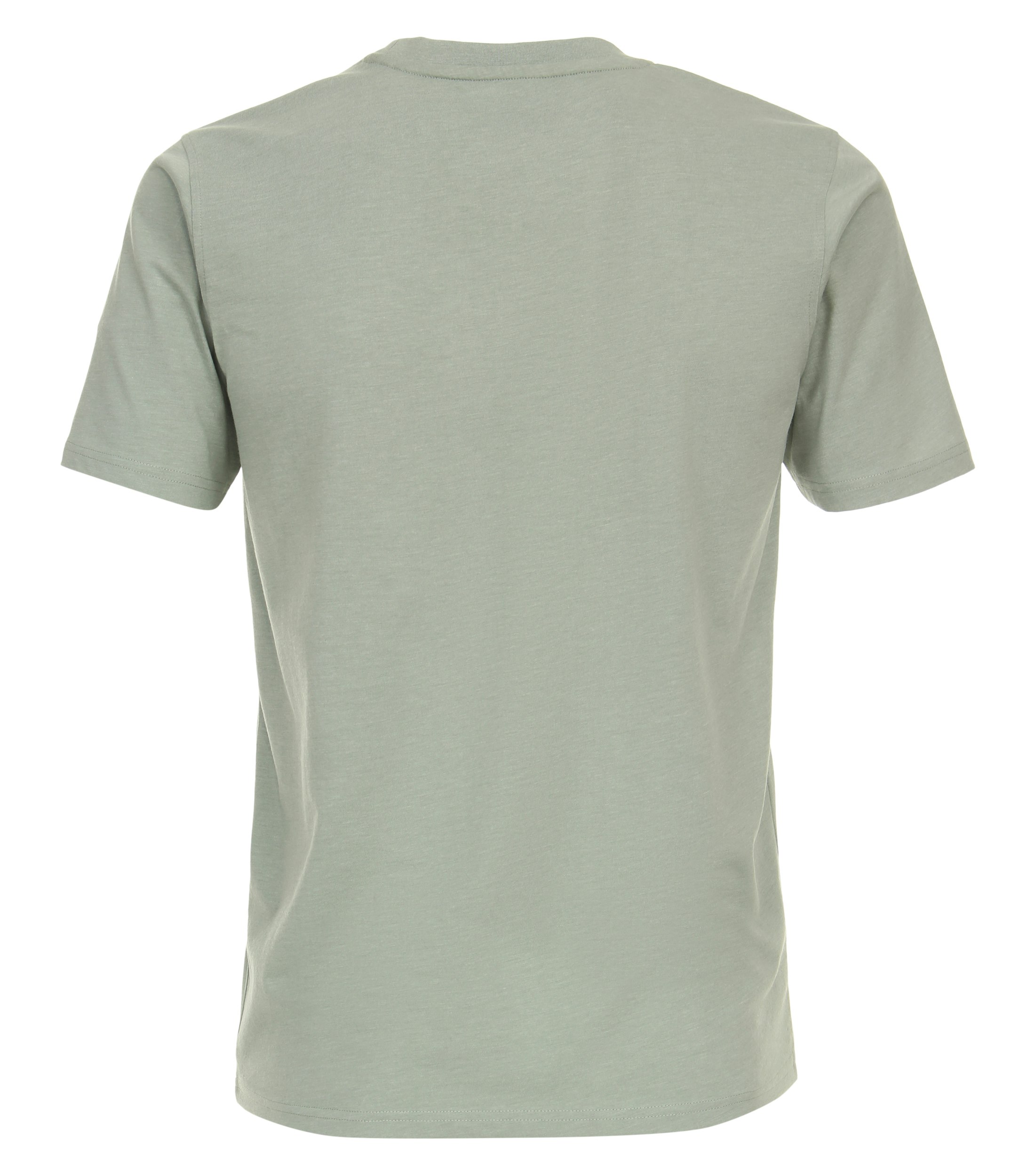 Ein T-Shirt im uni Muster in der Farbe Hellgrün