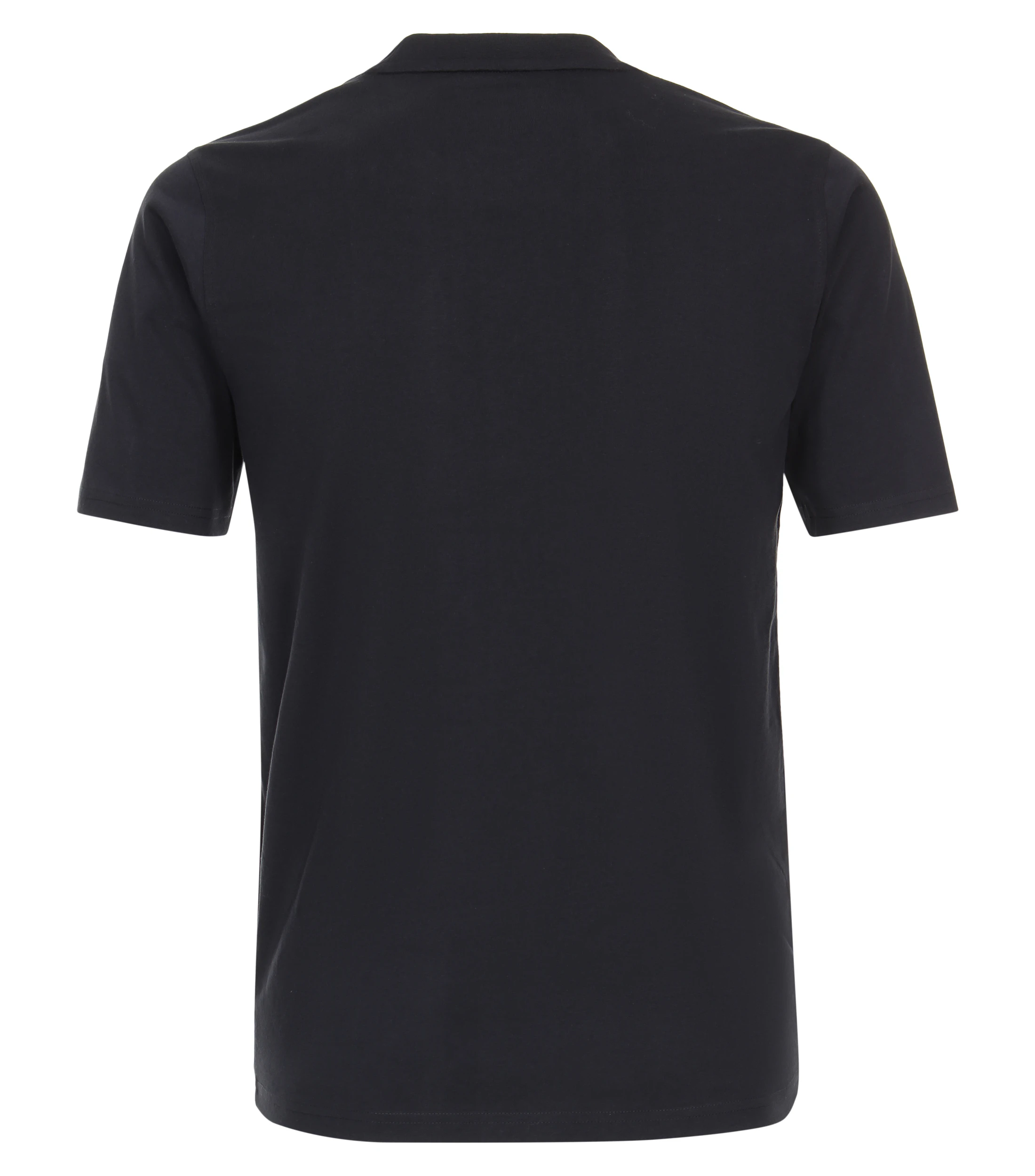 T-Shirt im unifarbenen Design in der Farbe Dunkelblau