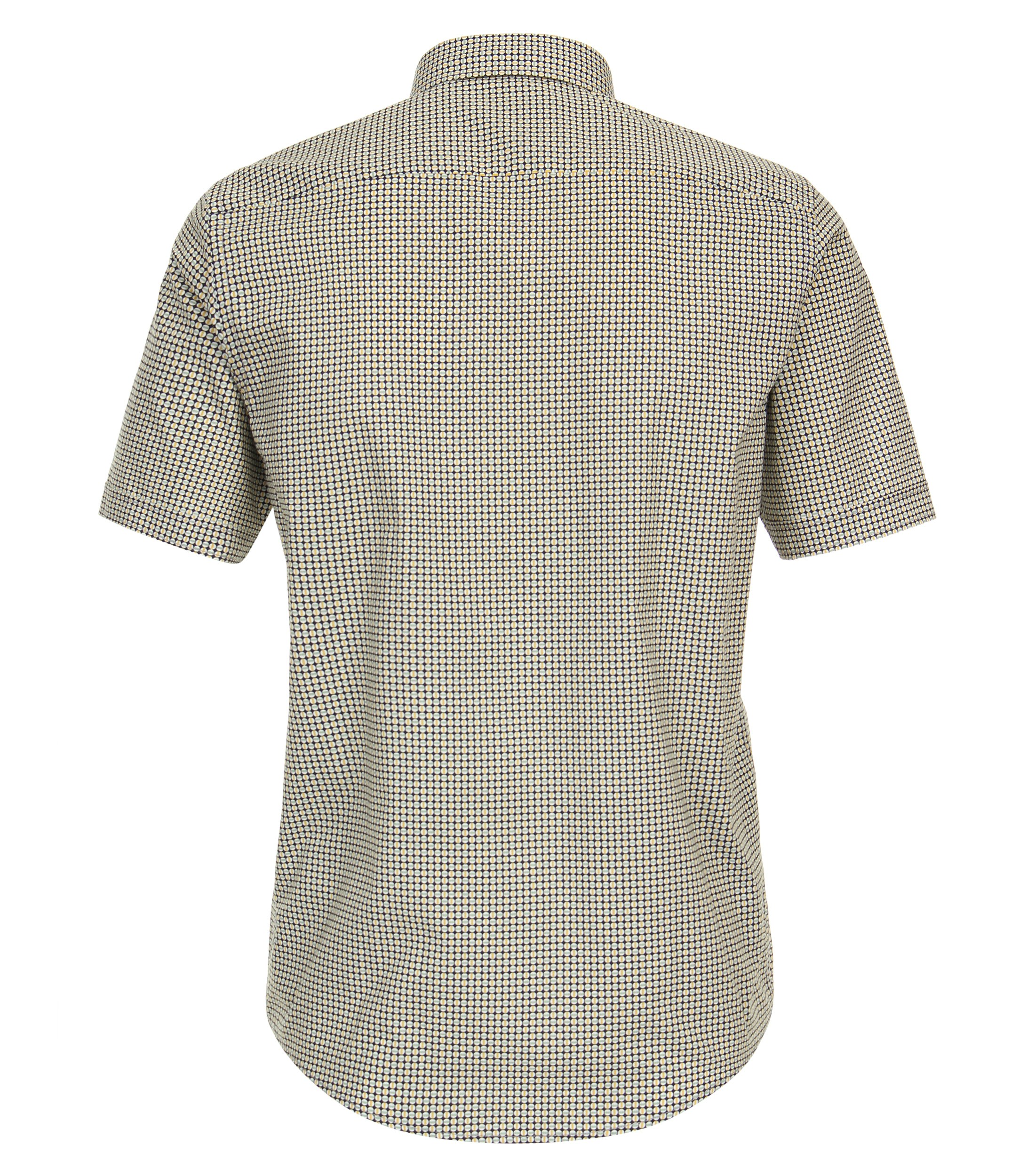 Ein Freizeithemd im Print Muster in der Farbe Dunkelblau