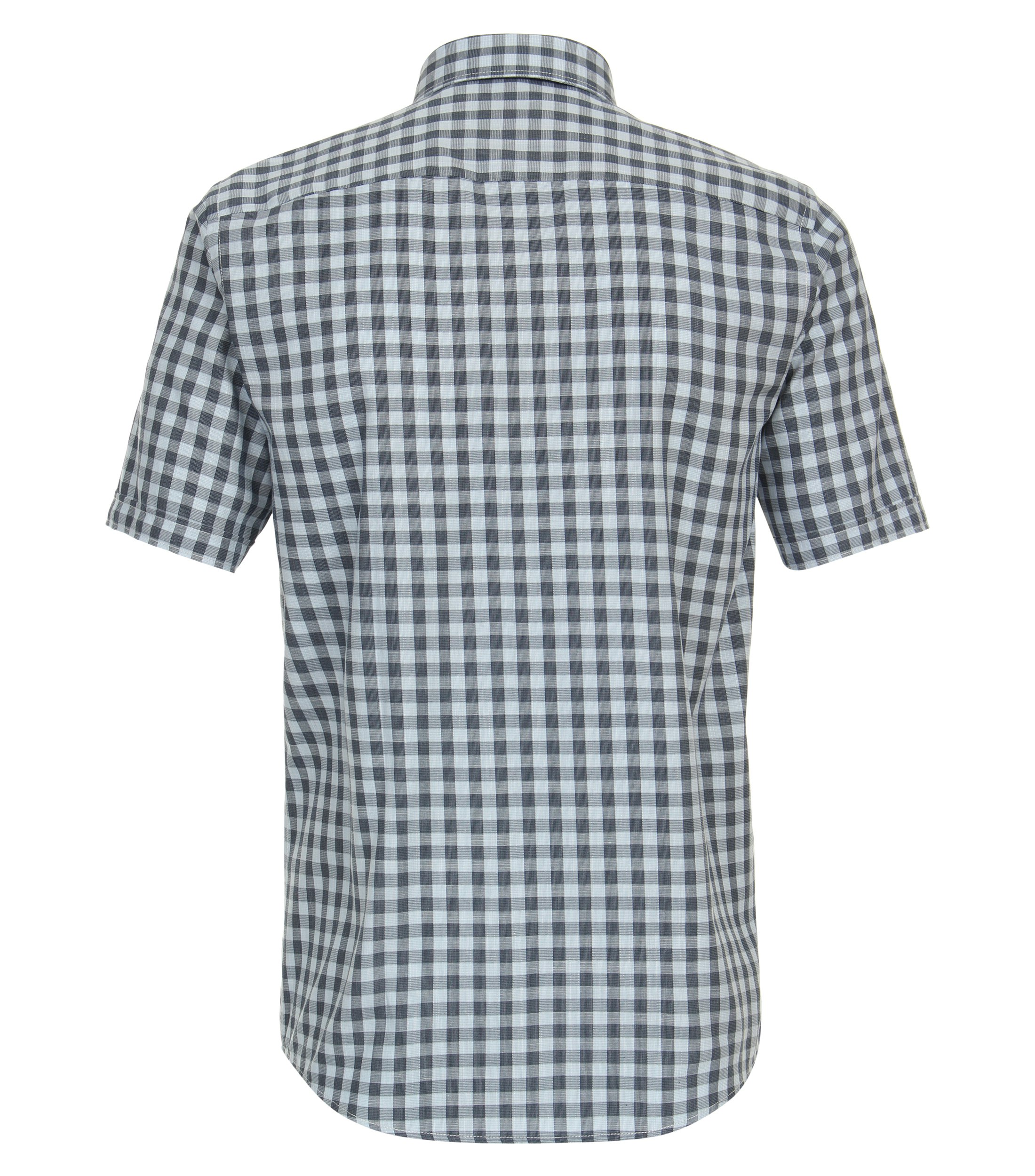 Ein Freizeithemd im kariert Muster in der Farbe Mittelblau