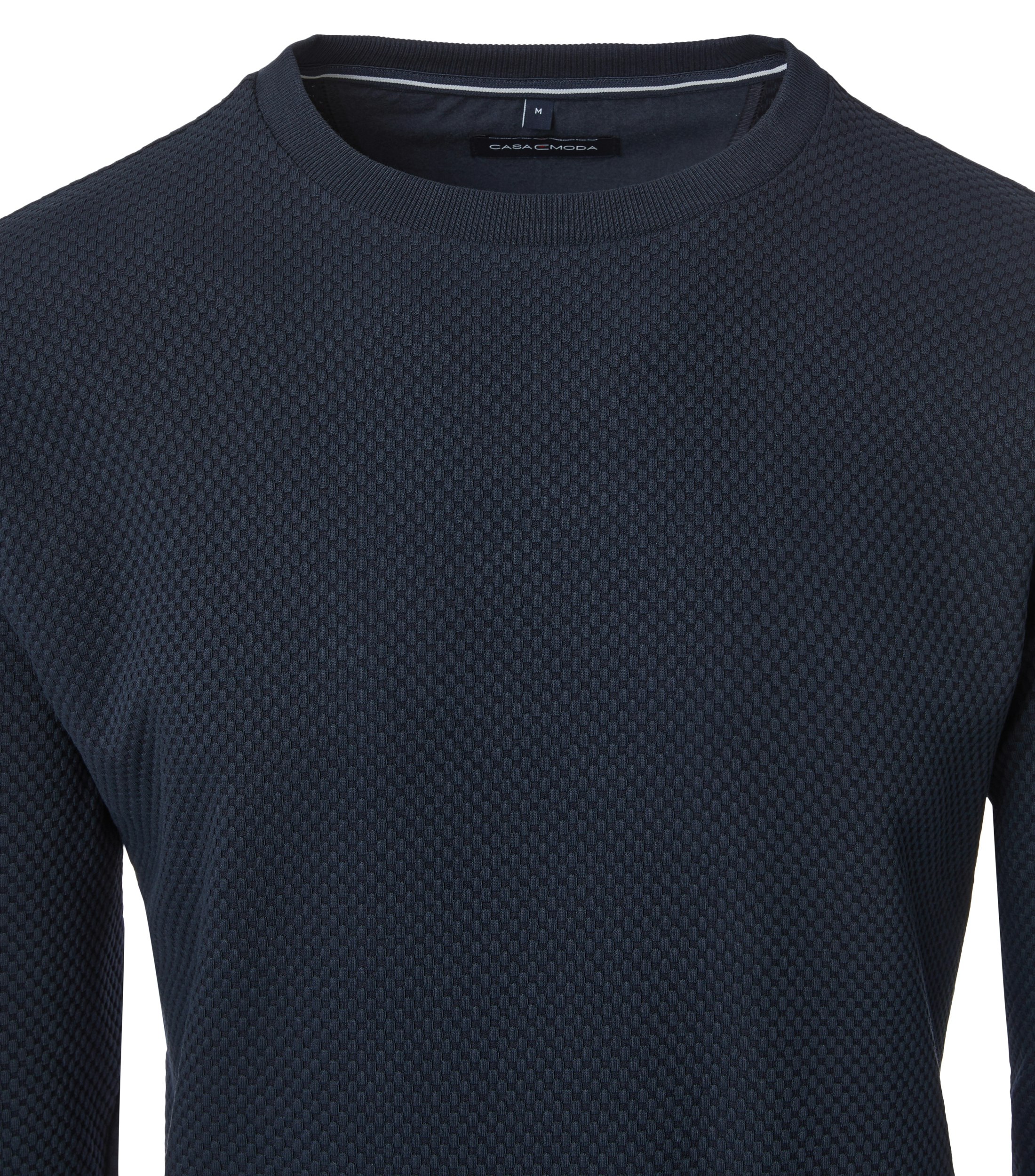 Ein Sweatshirt im uni Muster in der Farbe Dunkelblau