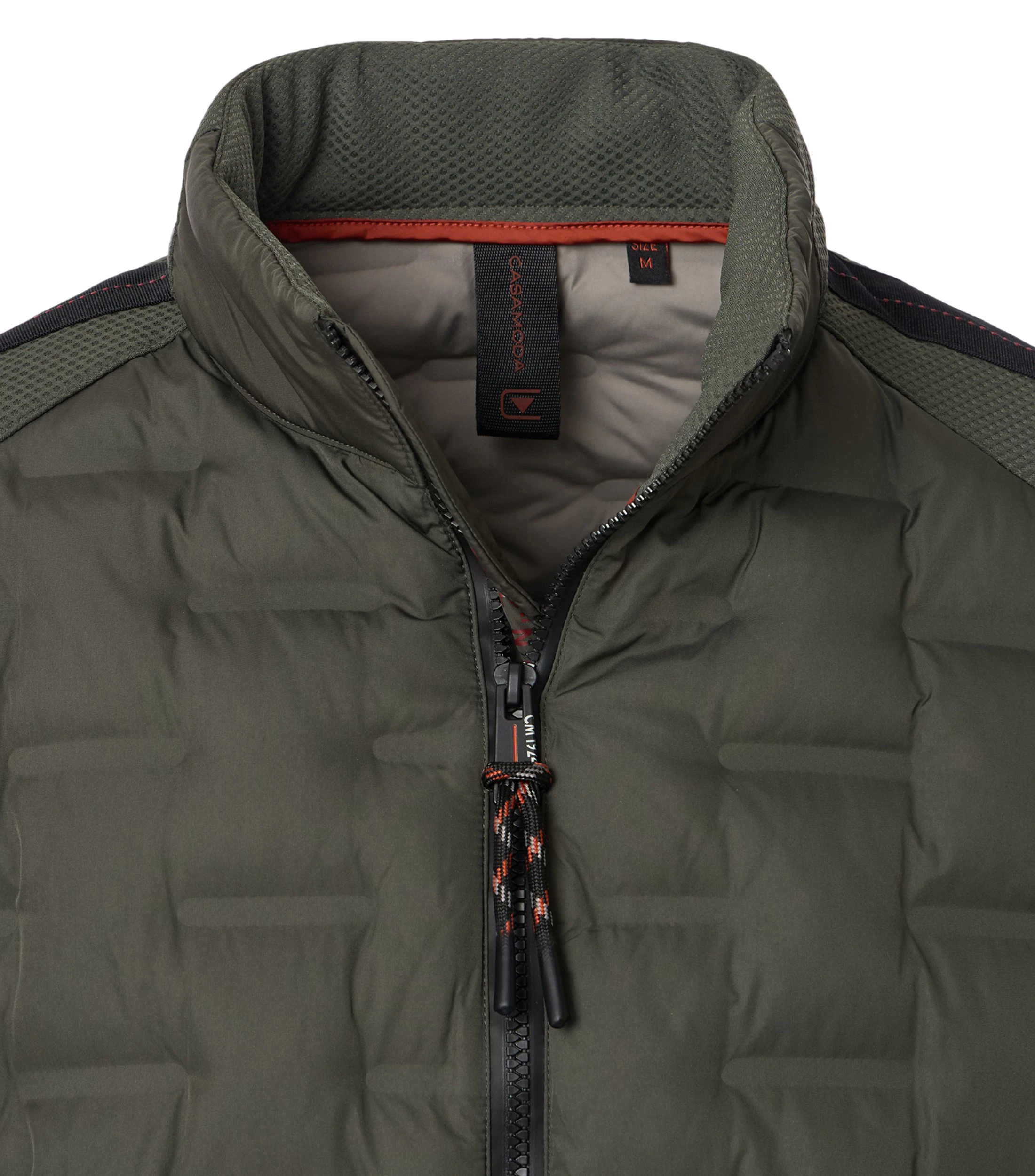 Jacke im unifarbenen Design in der Farbe Grün