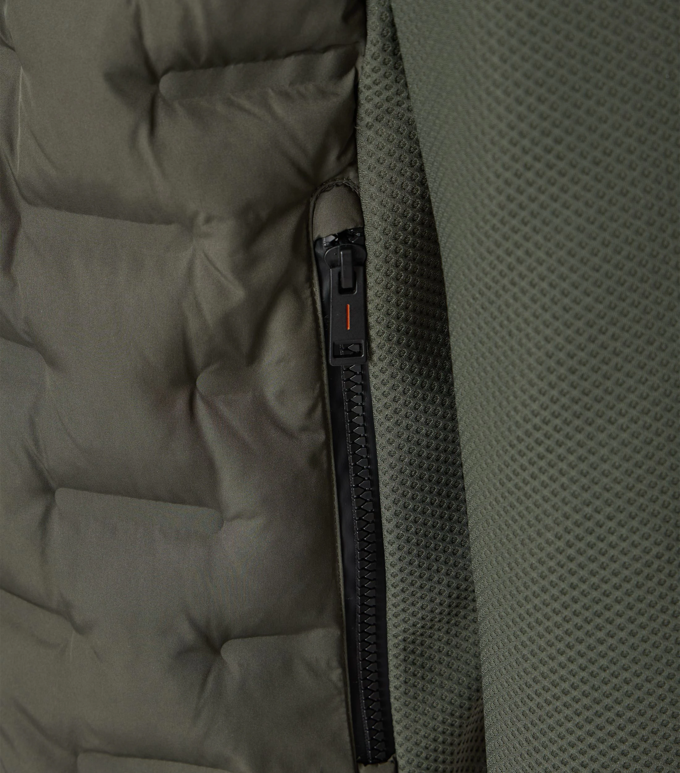 Jacke im unifarbenen Design in der Farbe Grün