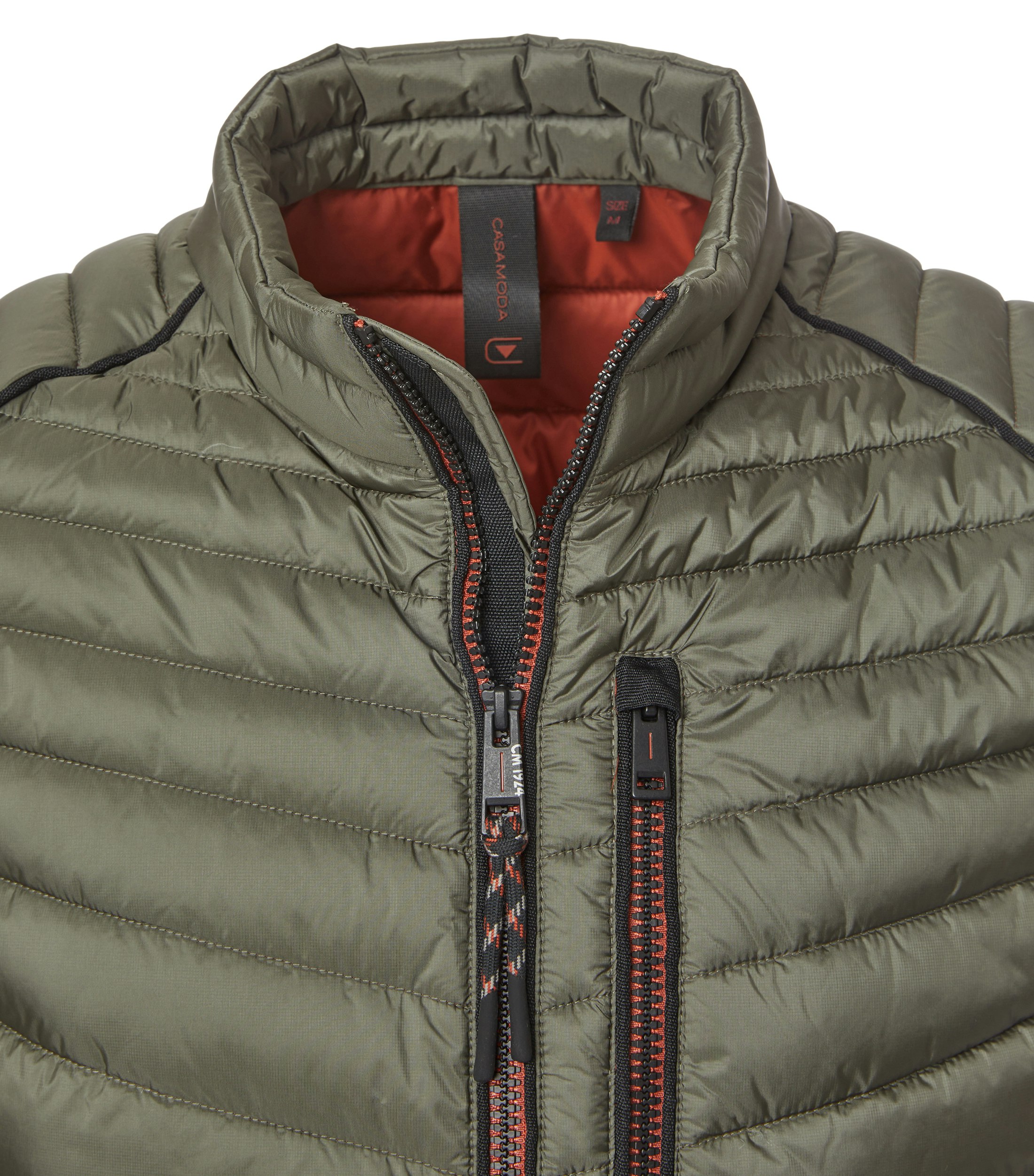 Ein Weste im uni Muster in der Farbe Dunkelgrün