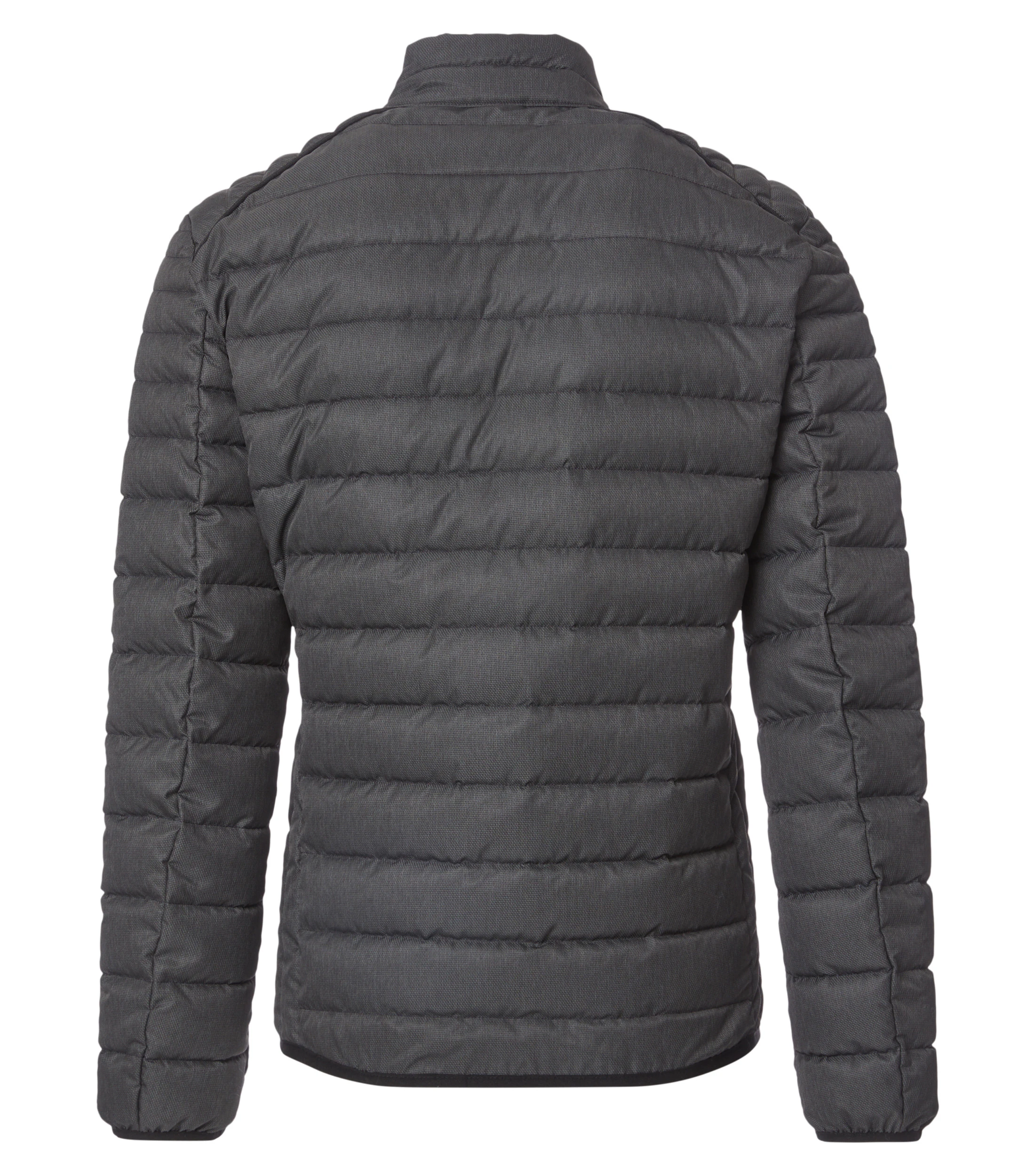 Jacke im unifarbenen Design in der Farbe Dunkelgrau