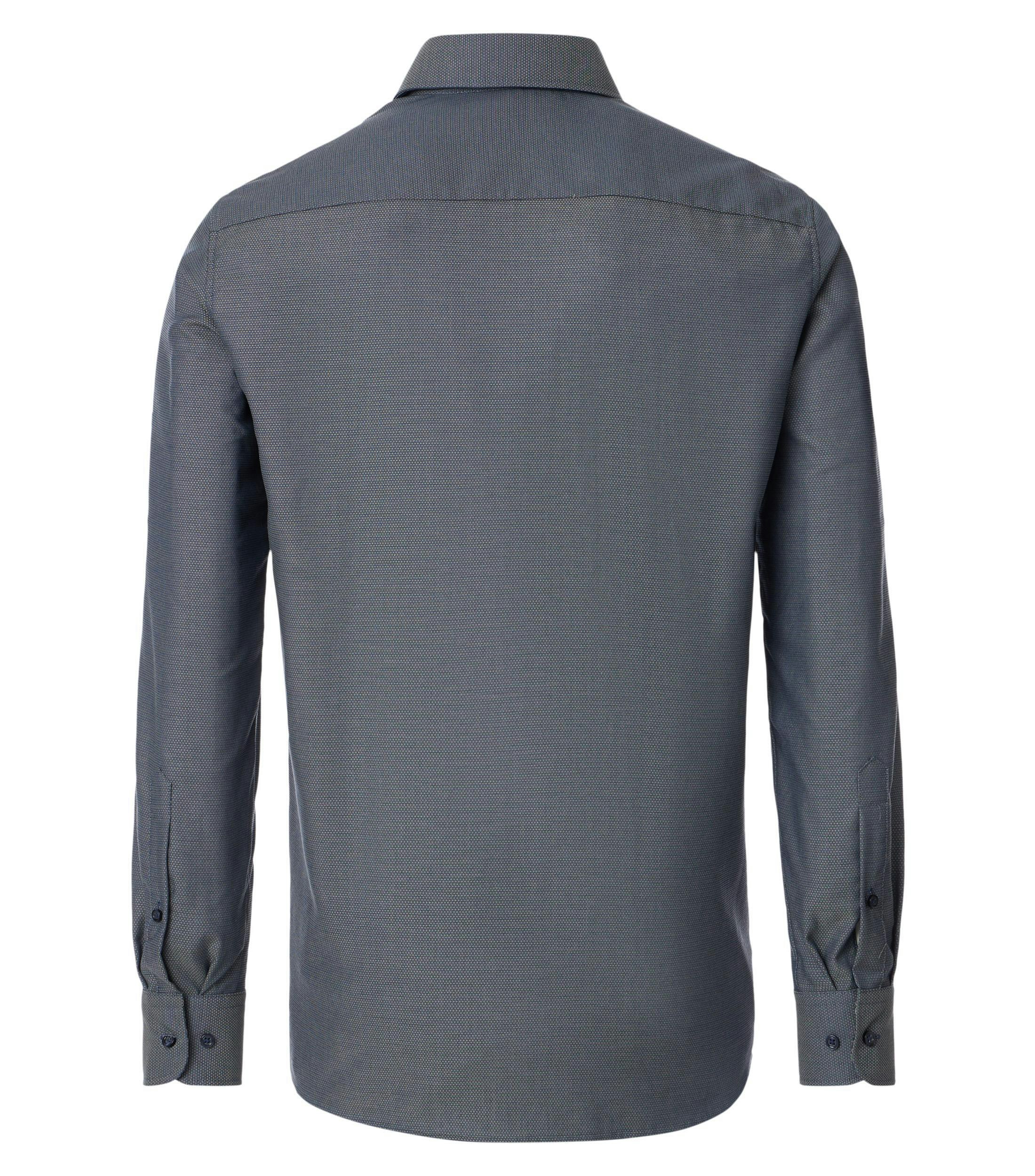 Ein Businesshemd im uni Muster in der Farbe Grün