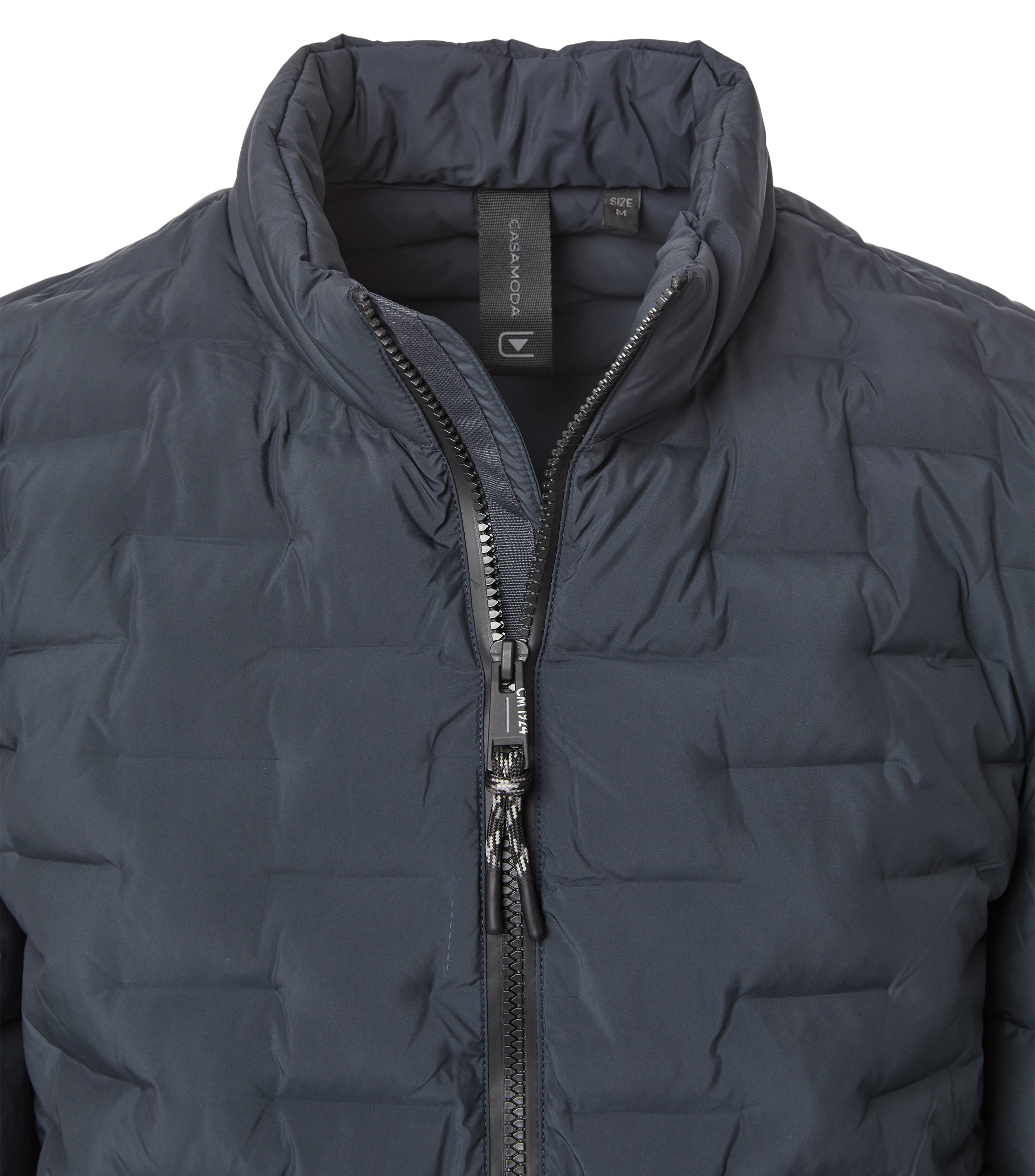 Jacke im unifarbenen Design in der Farbe Blau(108)