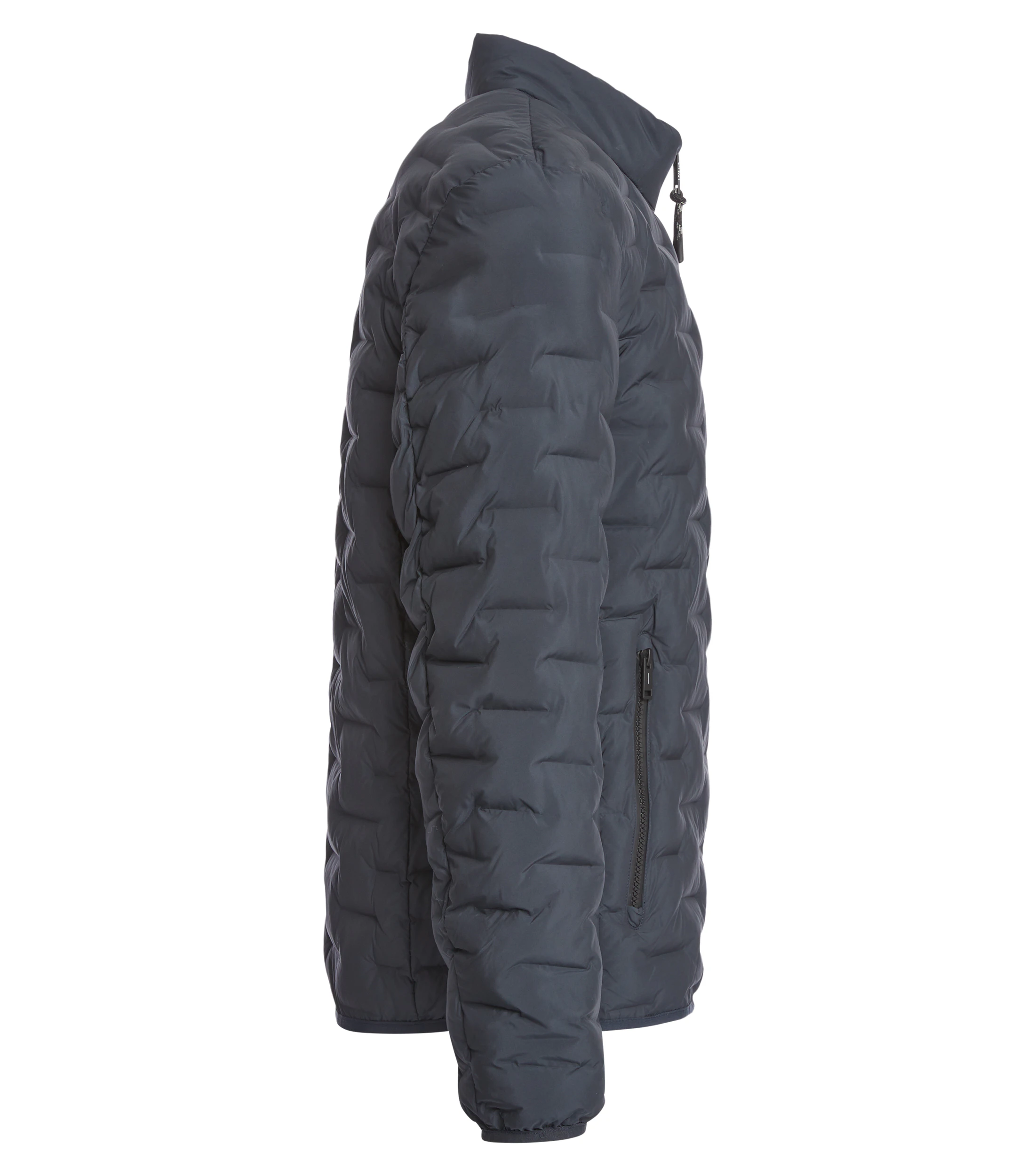 Jacke im unifarbenen Design in der Farbe Blau(108)