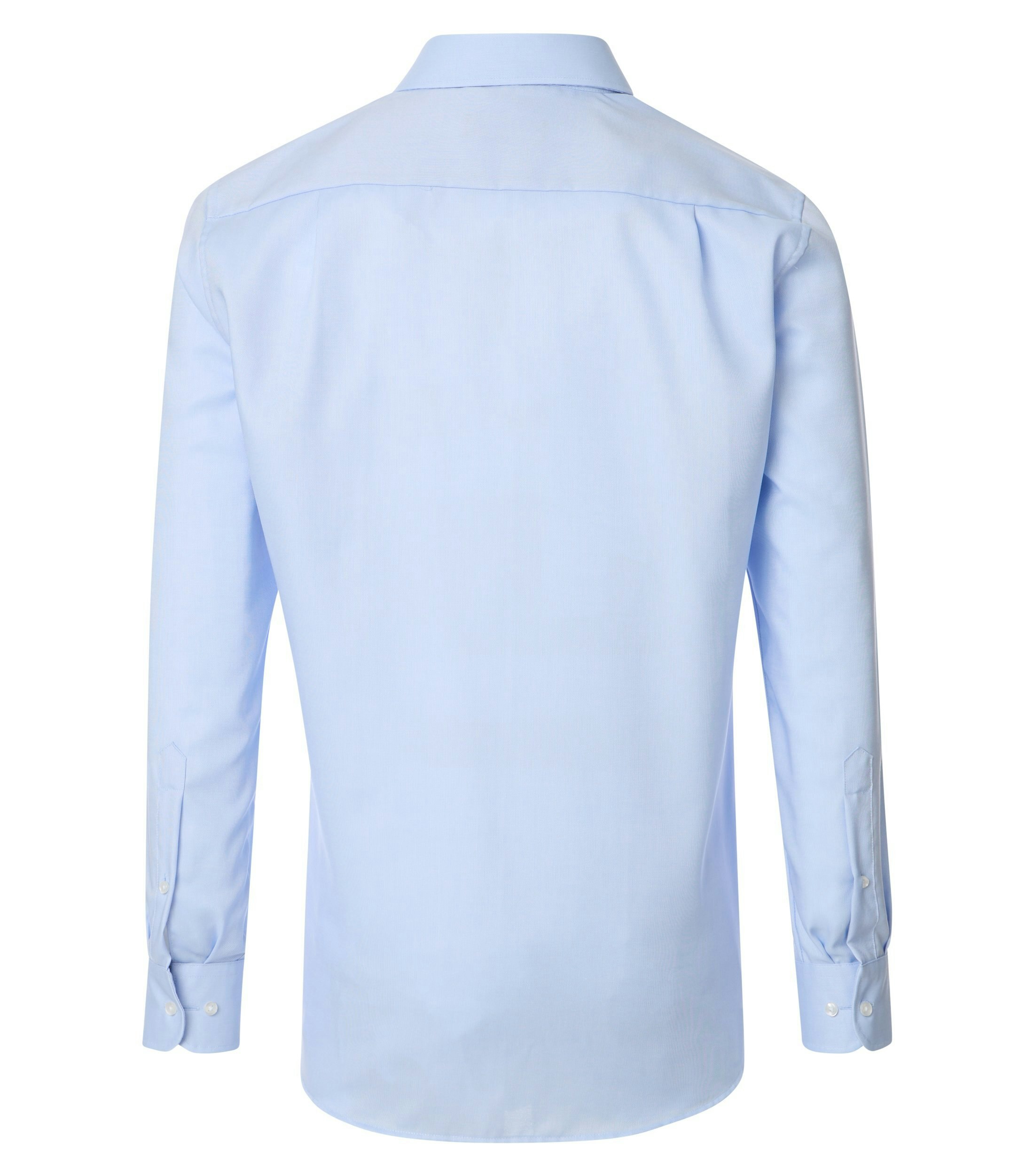 Ein Businesshemd im uni Muster in der Farbe Hellblau