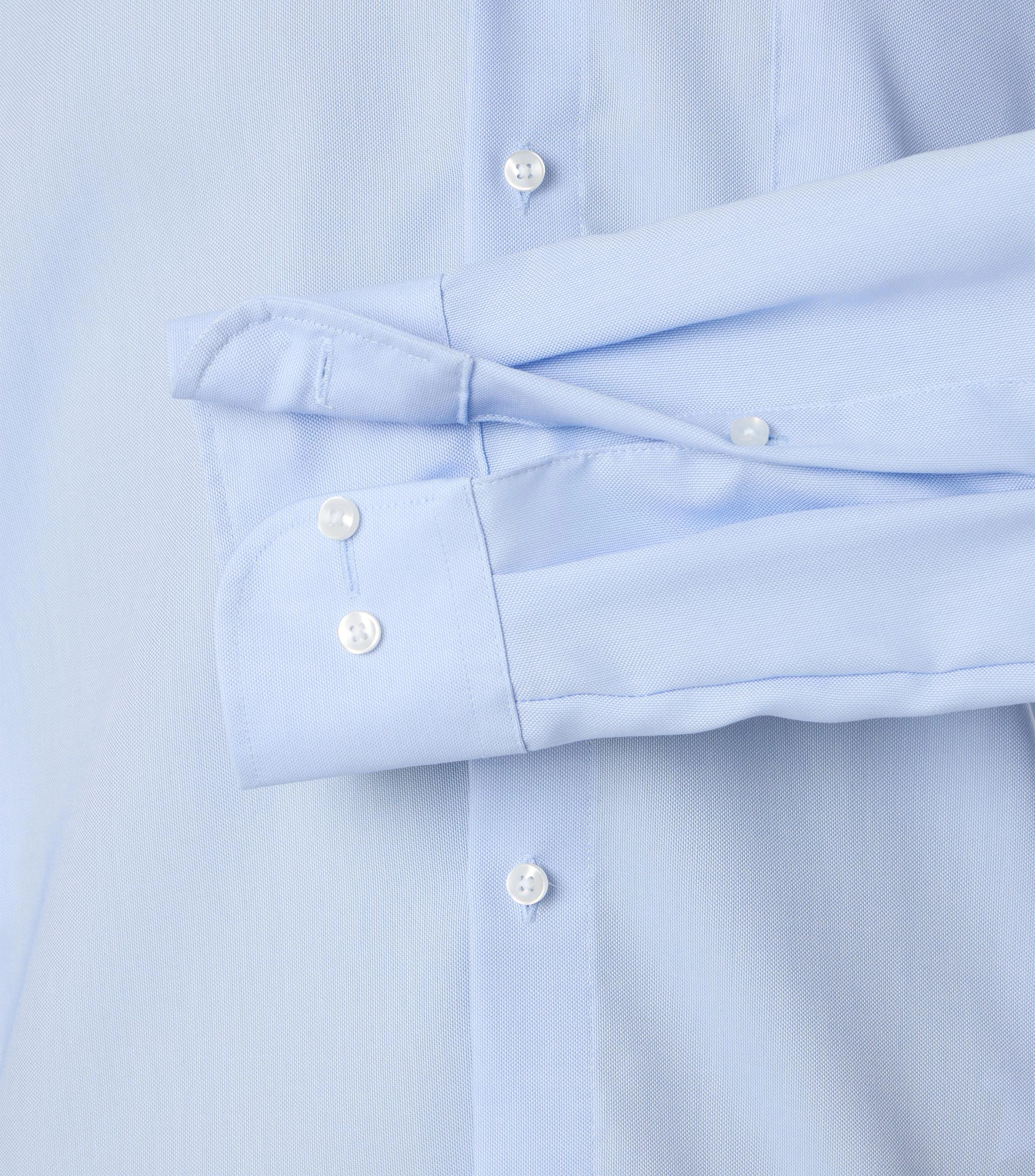 Businesshemd im unifarbenen Design in der Farbe Hellblau
