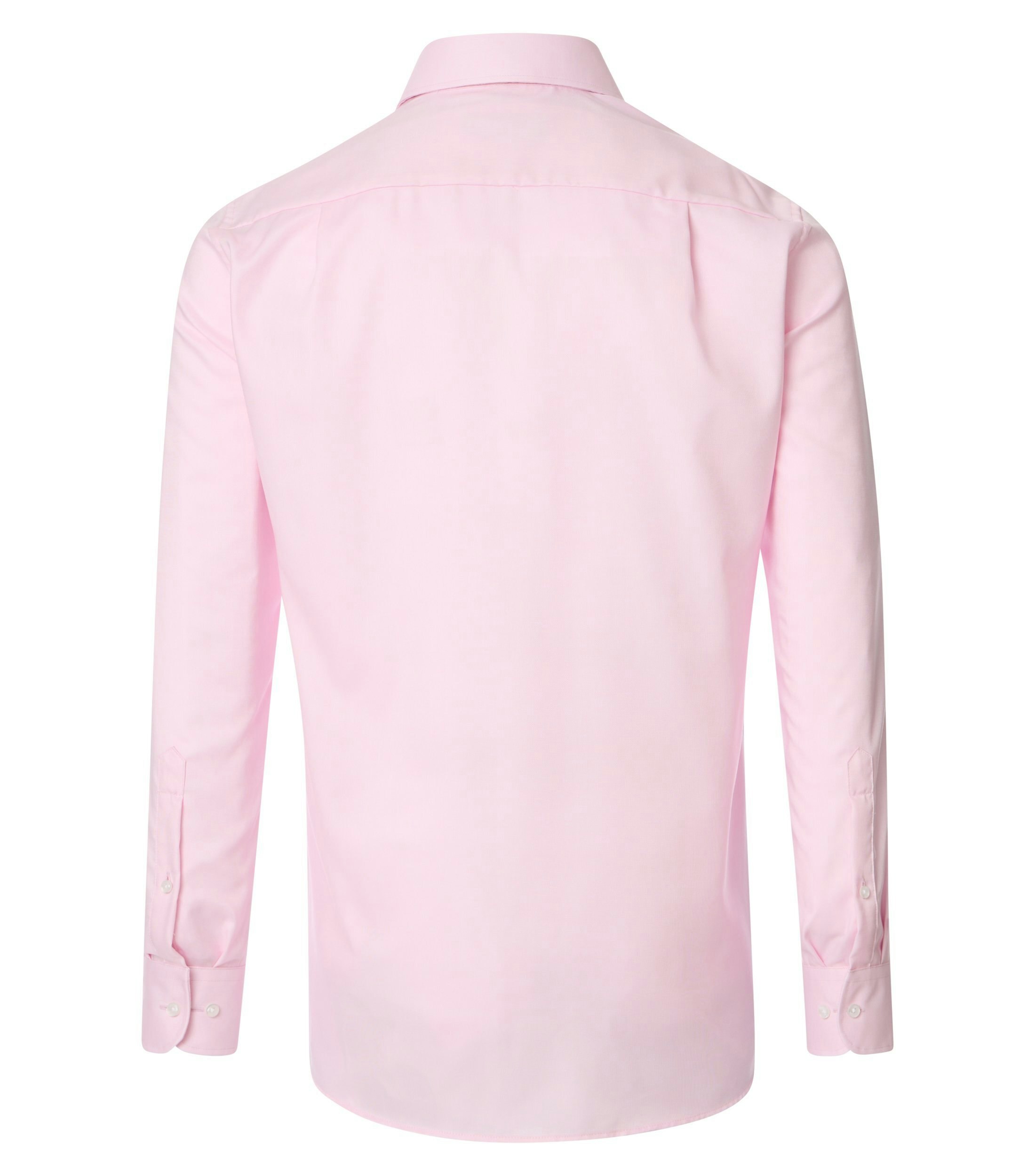 Ein Businesshemd im uni Muster in der Farbe Zartrosa