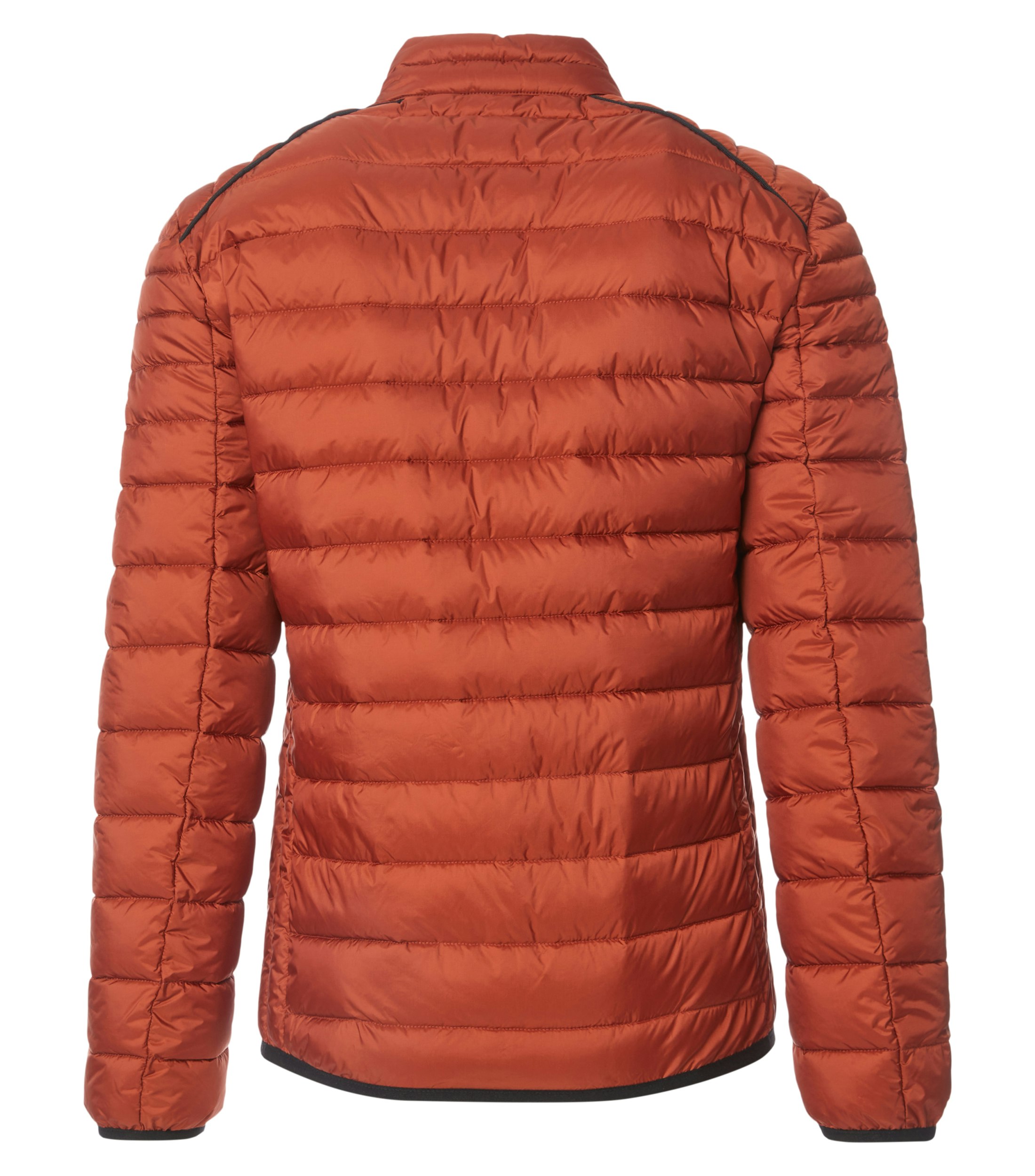 Jacke im unifarbenen Design in der Farbe Orange