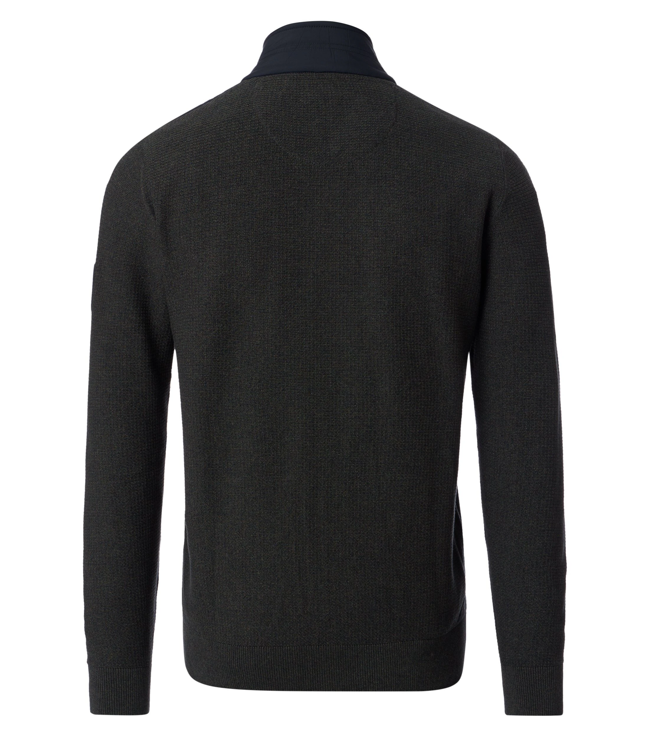 Strickjacke im unifarbenen Design in der Farbe Dunkelblau