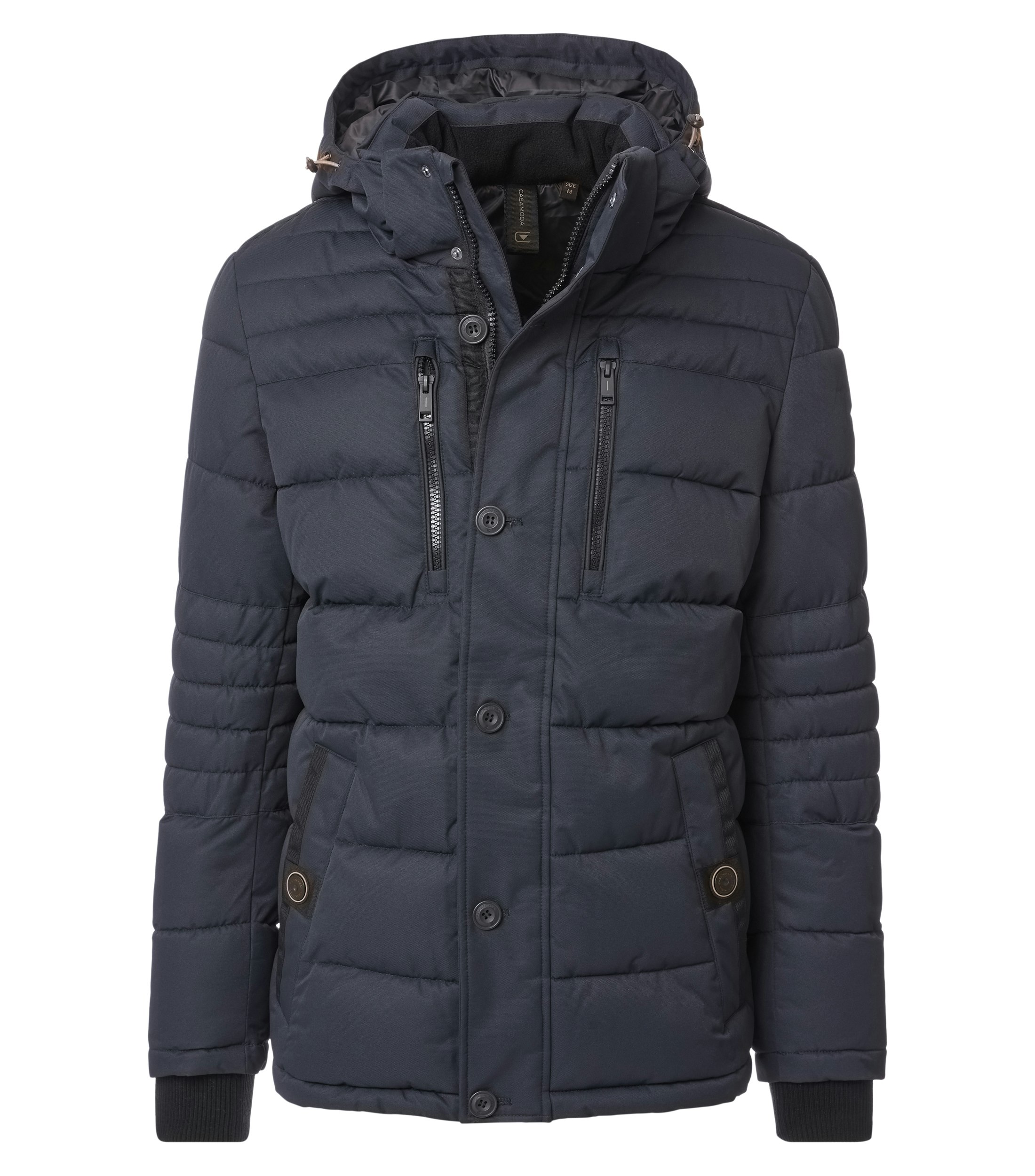 Steppjacke mit Kapuze