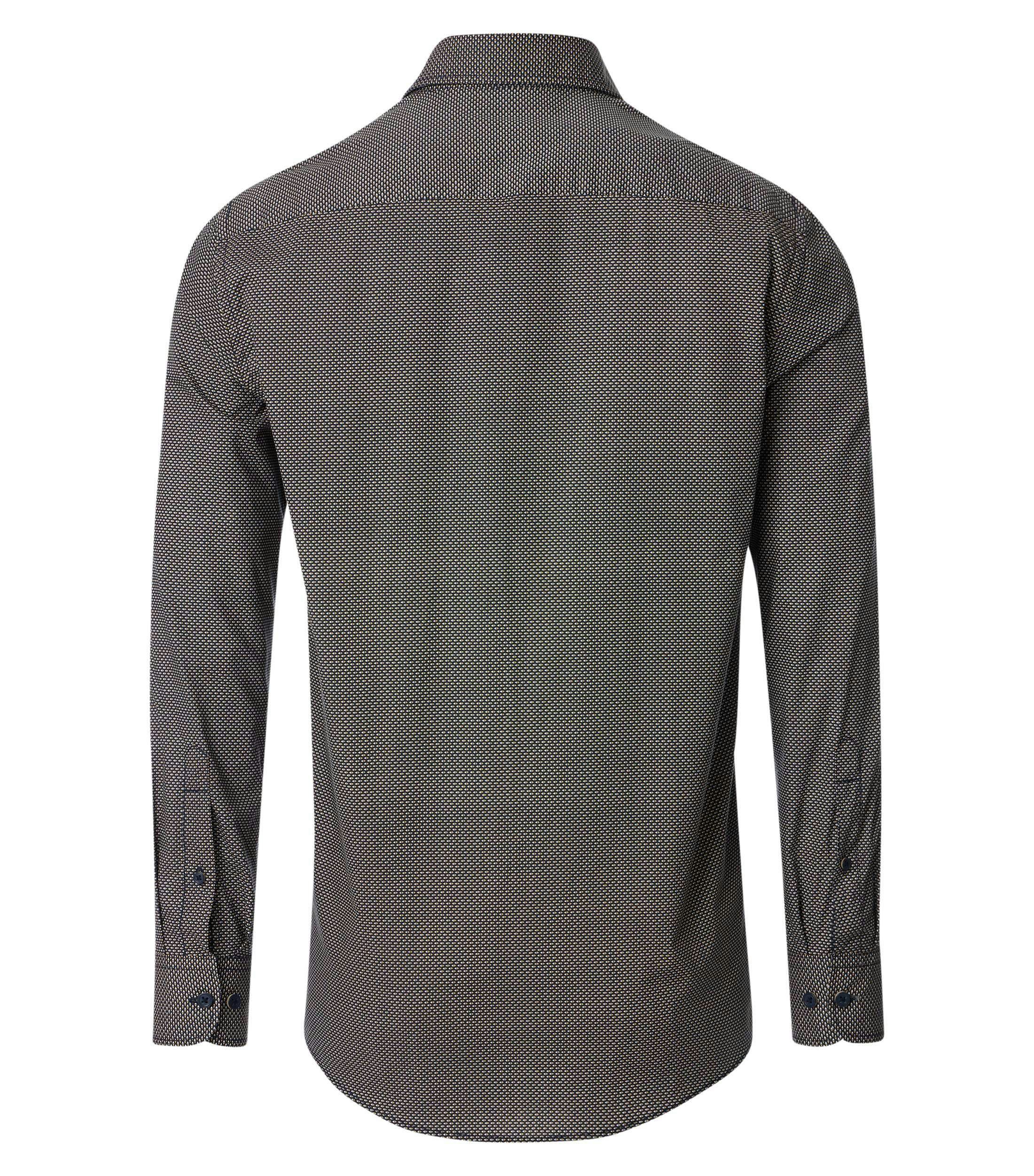 Ein Freizeithemd im Print Muster in der Farbe Grünblau