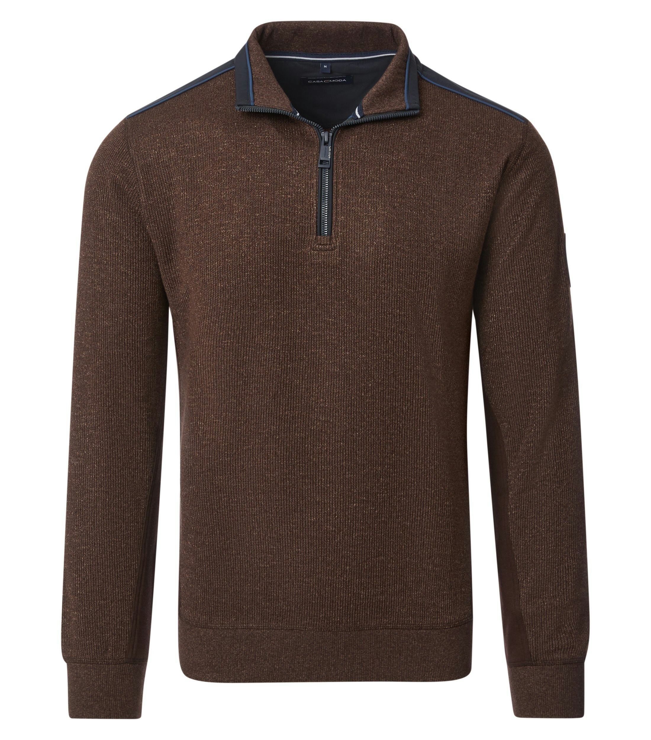 Ein Sweatshirt im uni Muster in der Farbe Braun