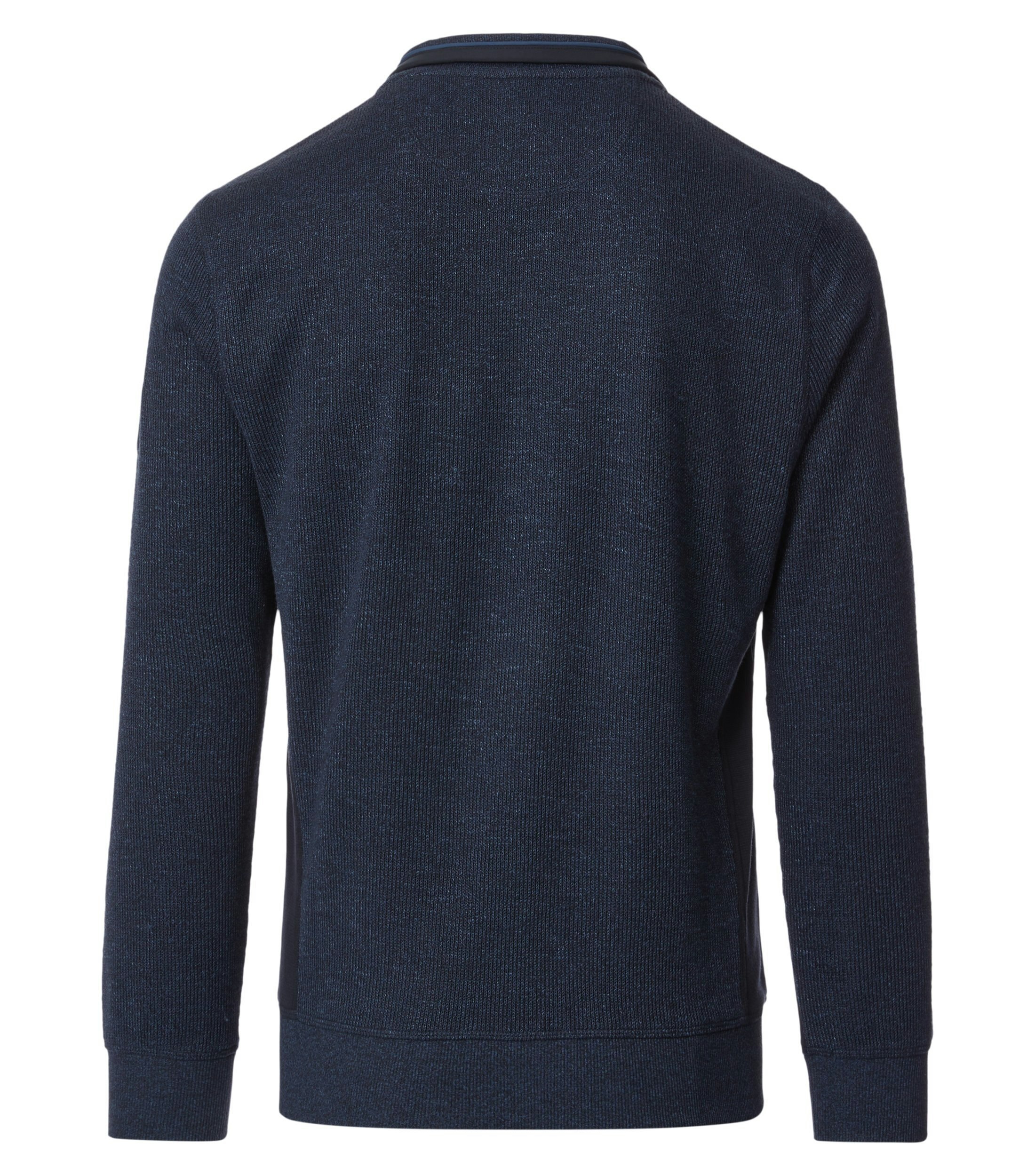 Ein Sweatshirt im uni Muster in der Farbe Dunkelblau