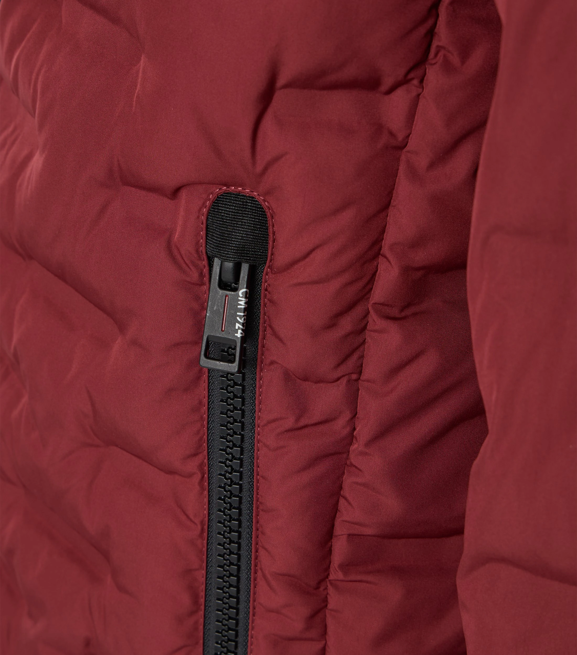 Jacke im unifarbenen Design in der Farbe Rot