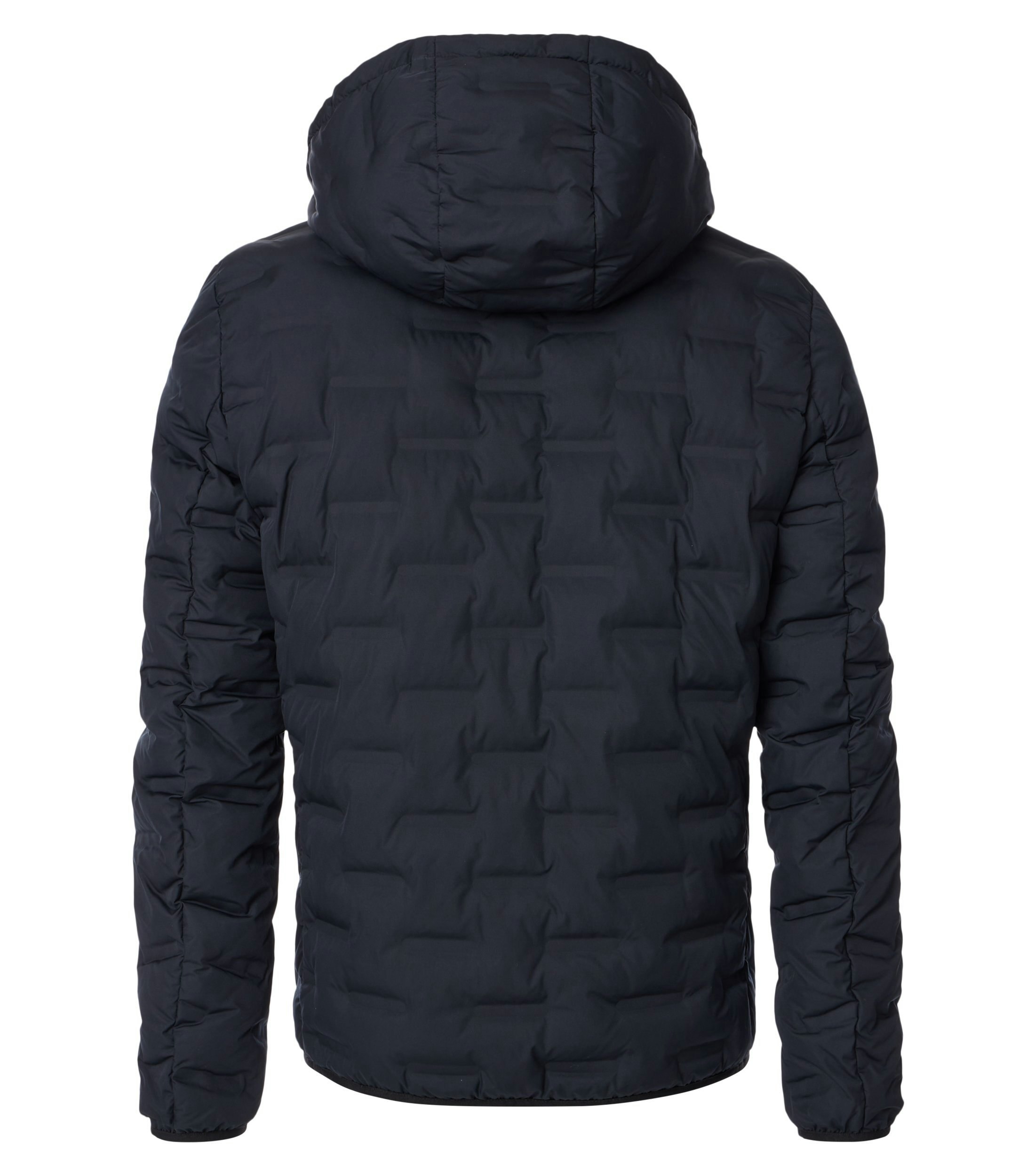 Ein Jacke im uni Muster in der Farbe Dunkelblau