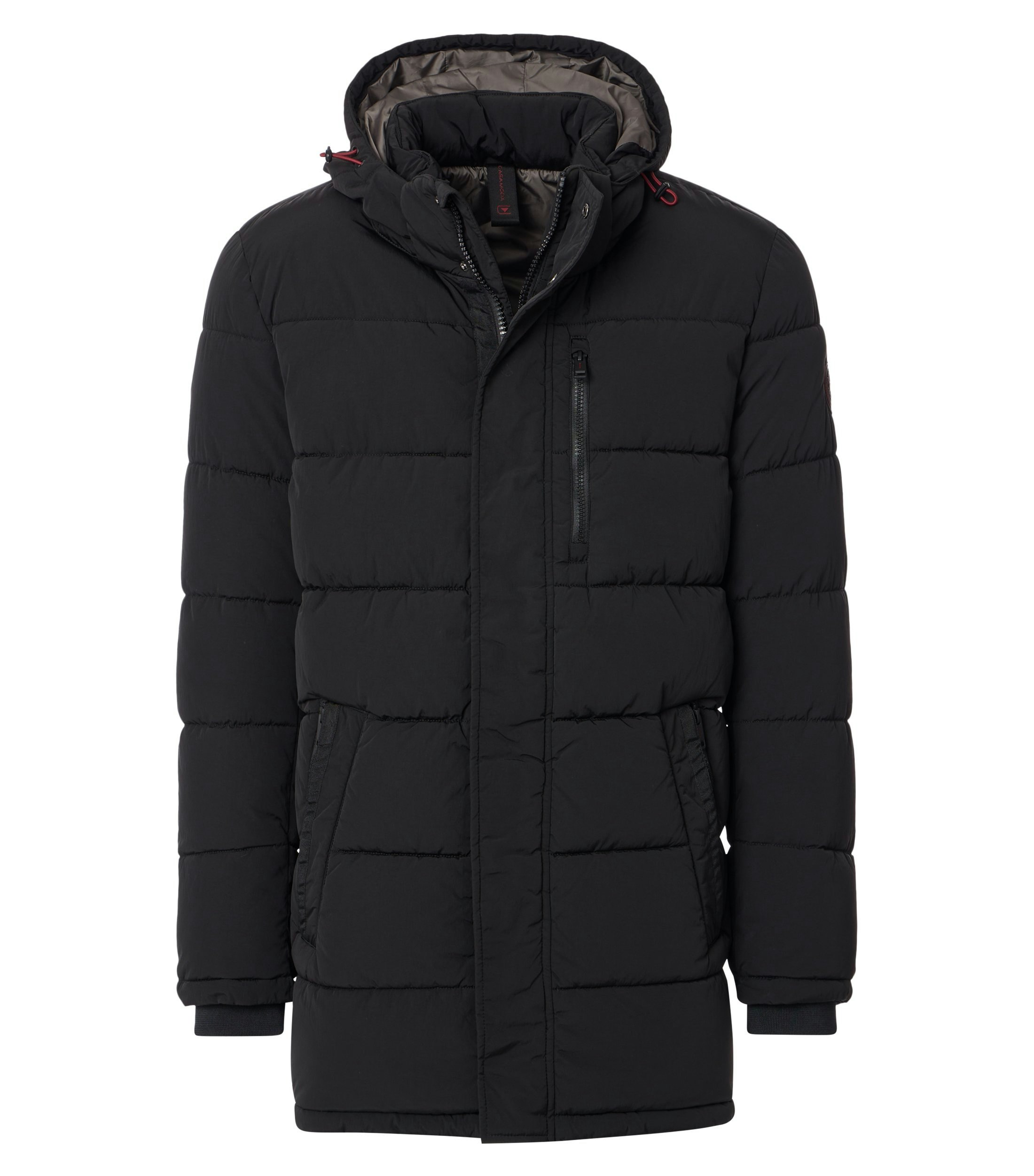 Steppjacke mit Kapuze