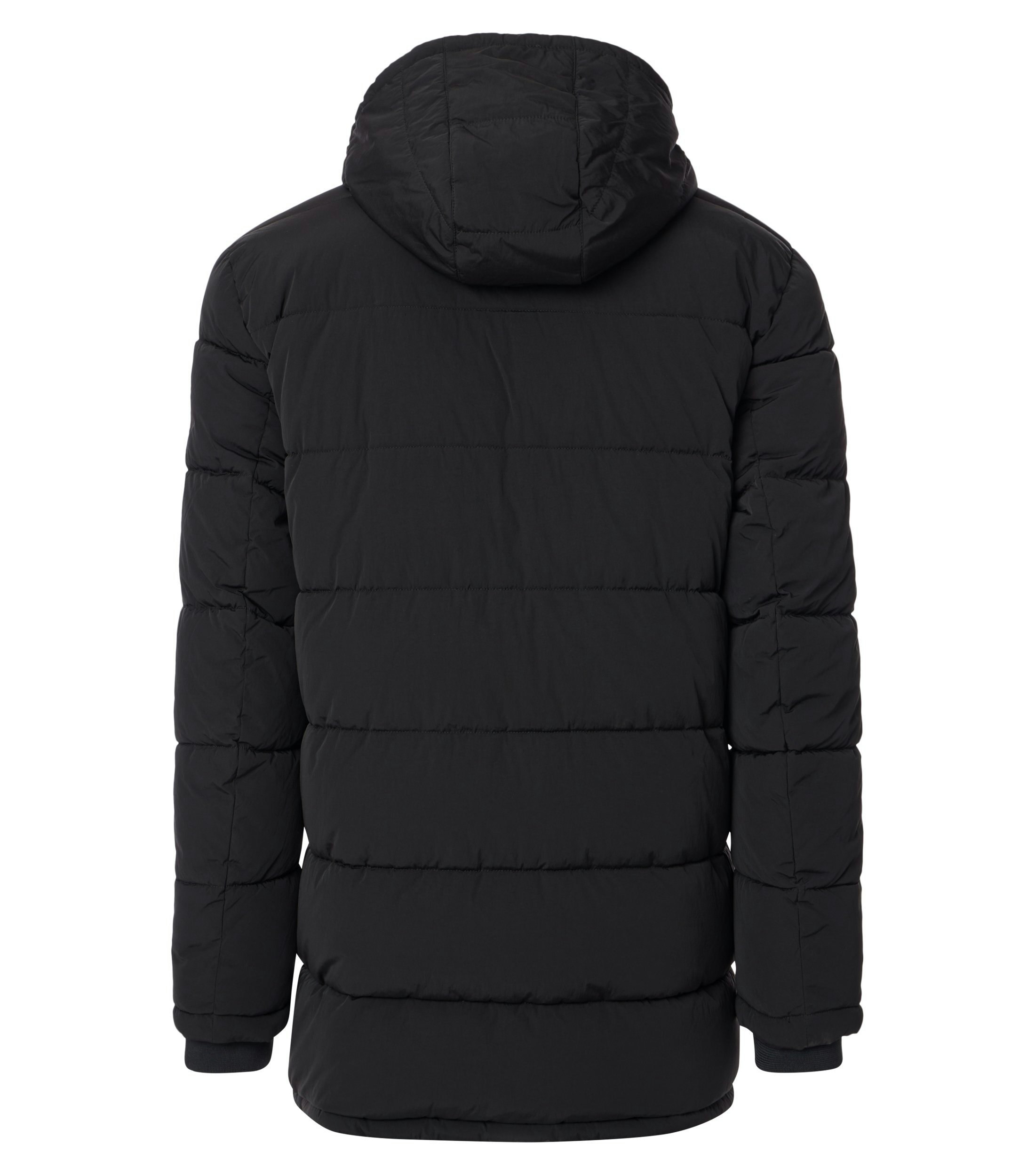 Ein Jacke im uni Muster in der Farbe Schwarz