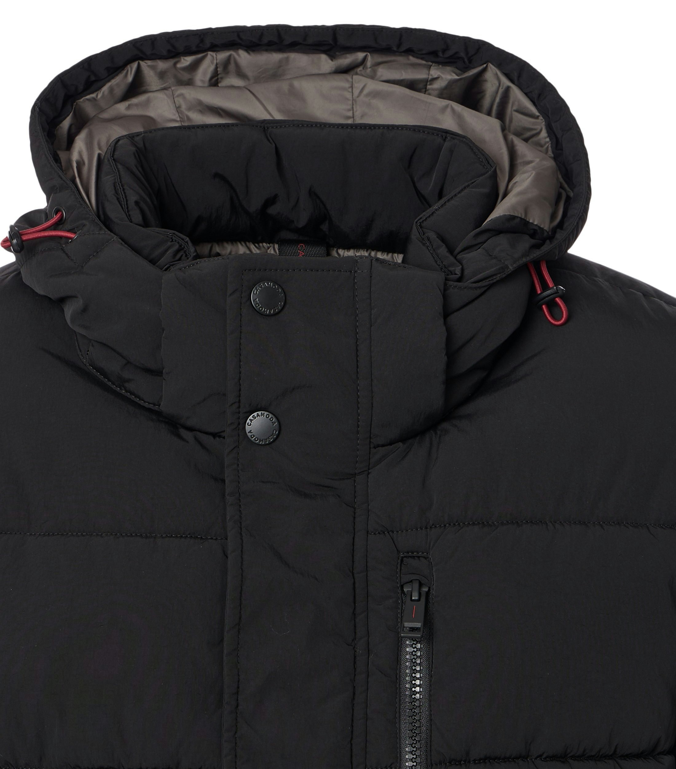 Ein Jacke im uni Muster in der Farbe Schwarz