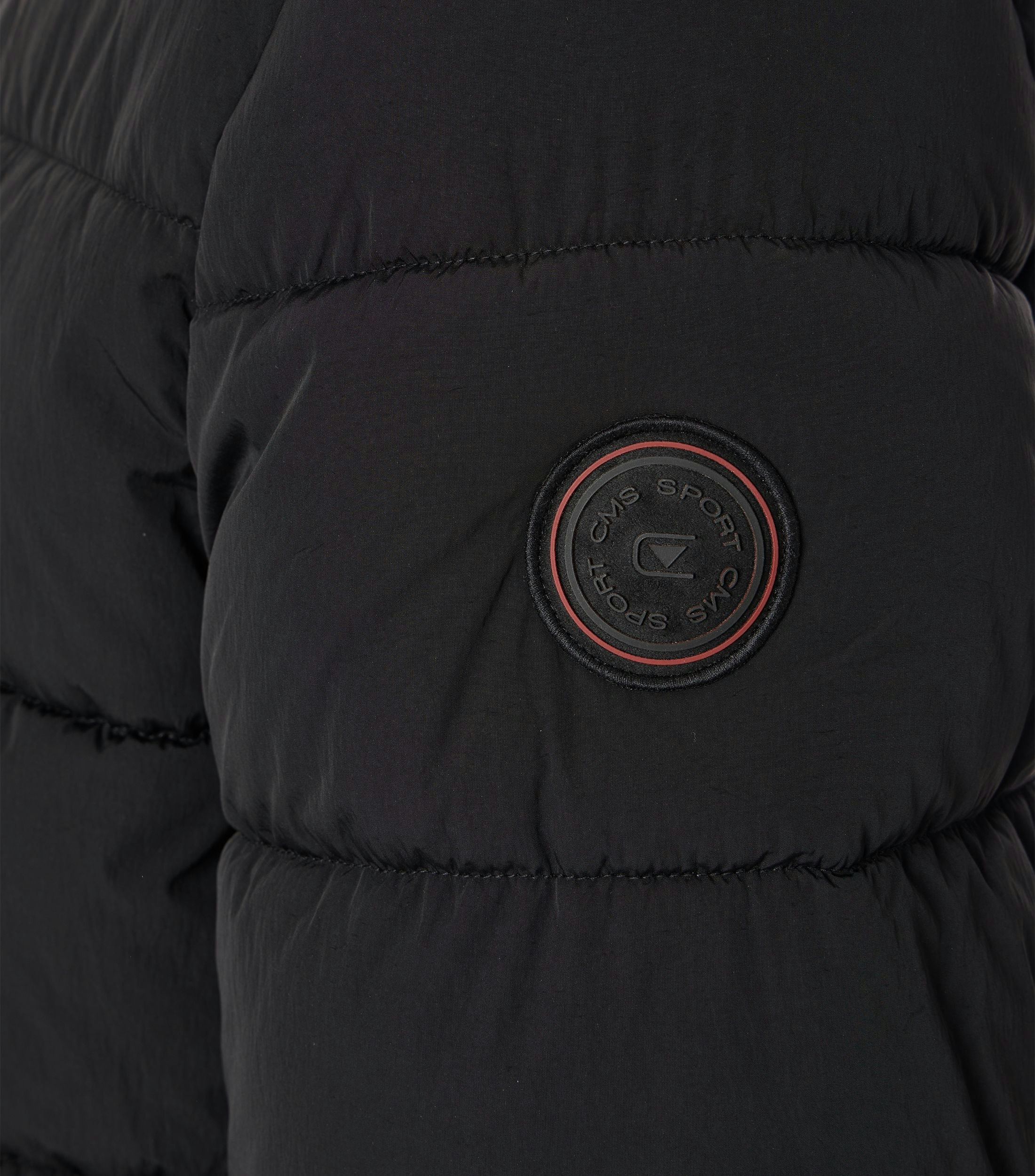 Ein Jacke im uni Muster in der Farbe Schwarz