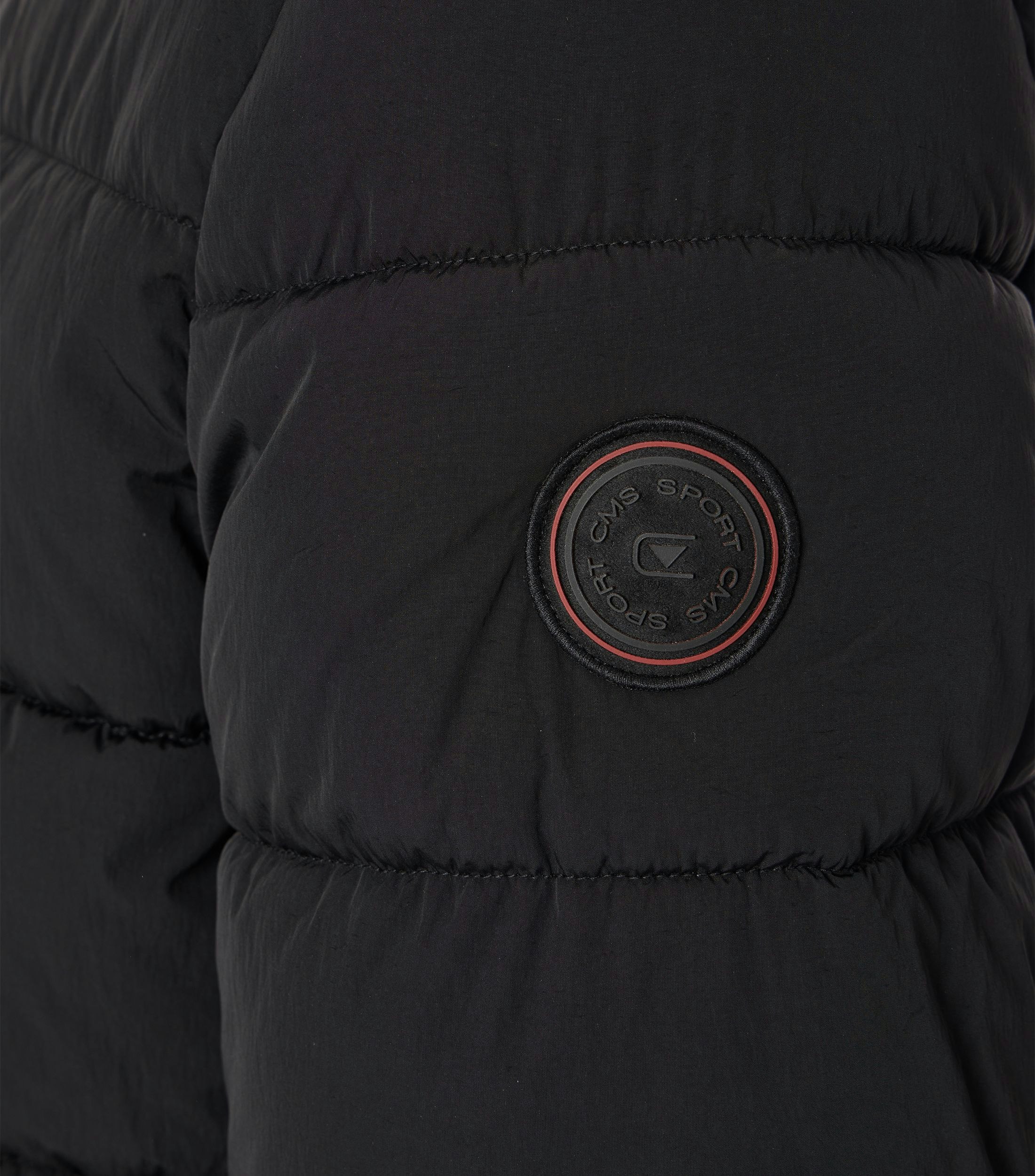 Ein Jacke im uni Muster in der Farbe Schwarz