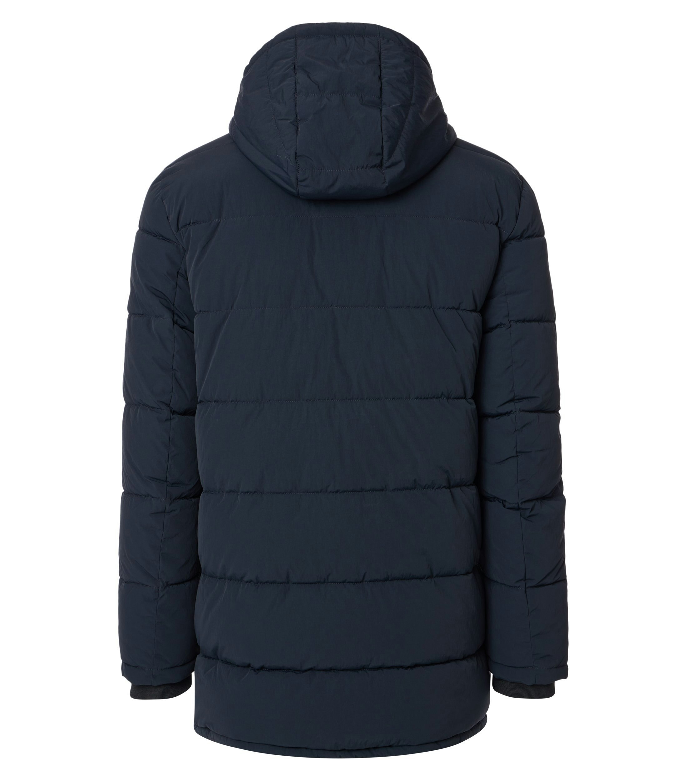 Ein Jacke im uni Muster in der Farbe Dunkelblau