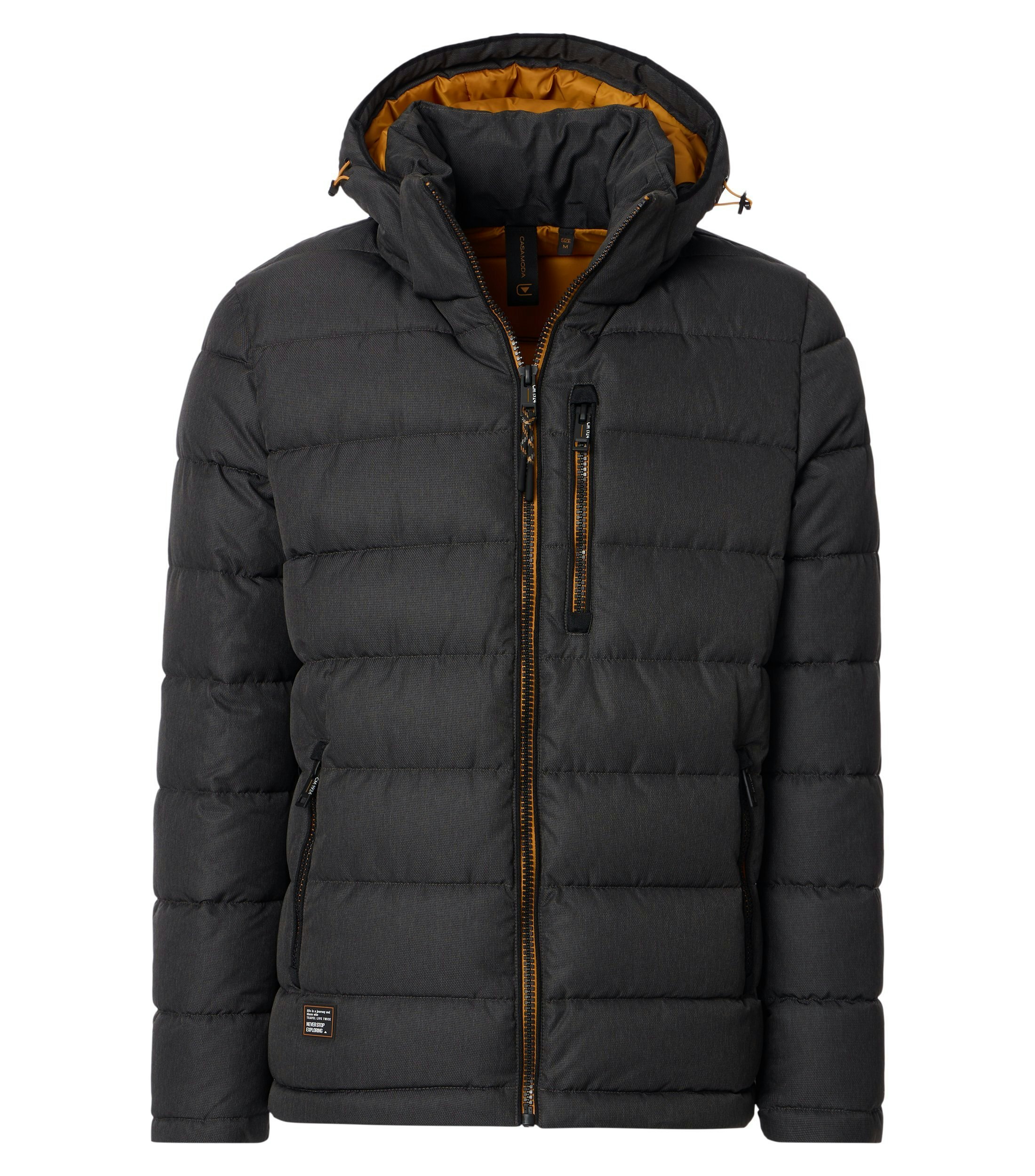 Steppjacke mit Kapuze