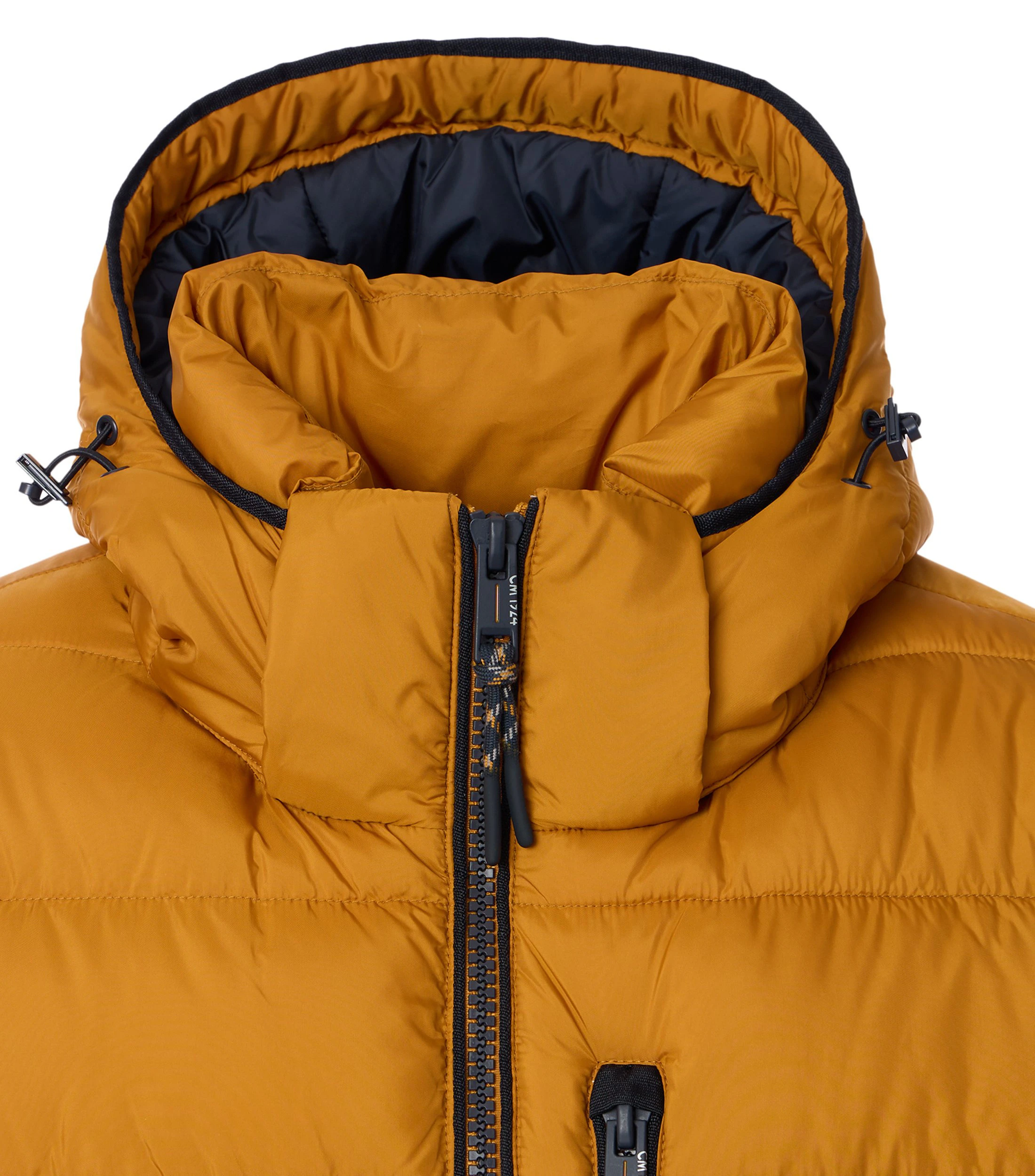 Jacke im unifarbenen Design in der Farbe Gelb