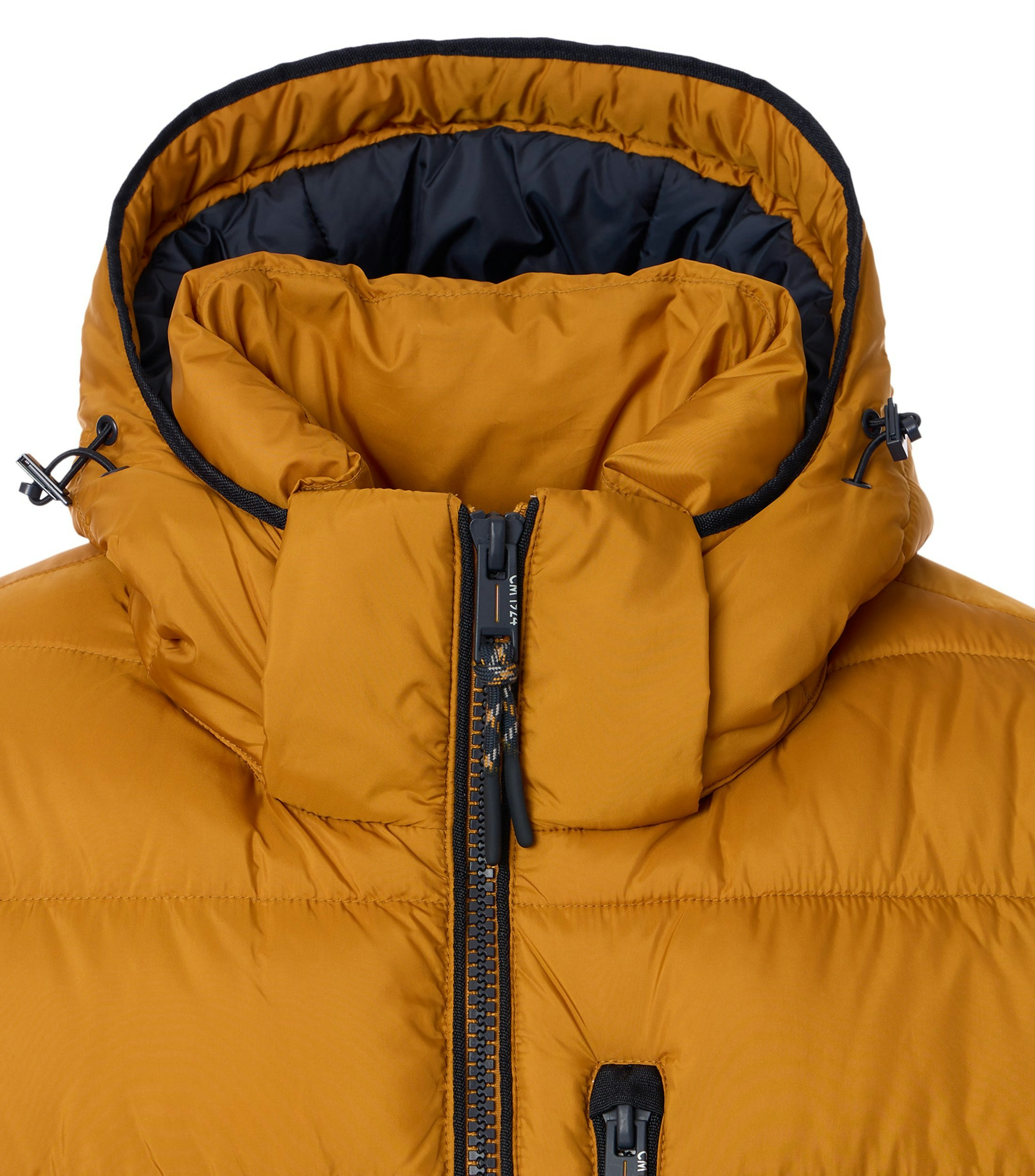 Jacke im unifarbenen Design in der Farbe Gelb
