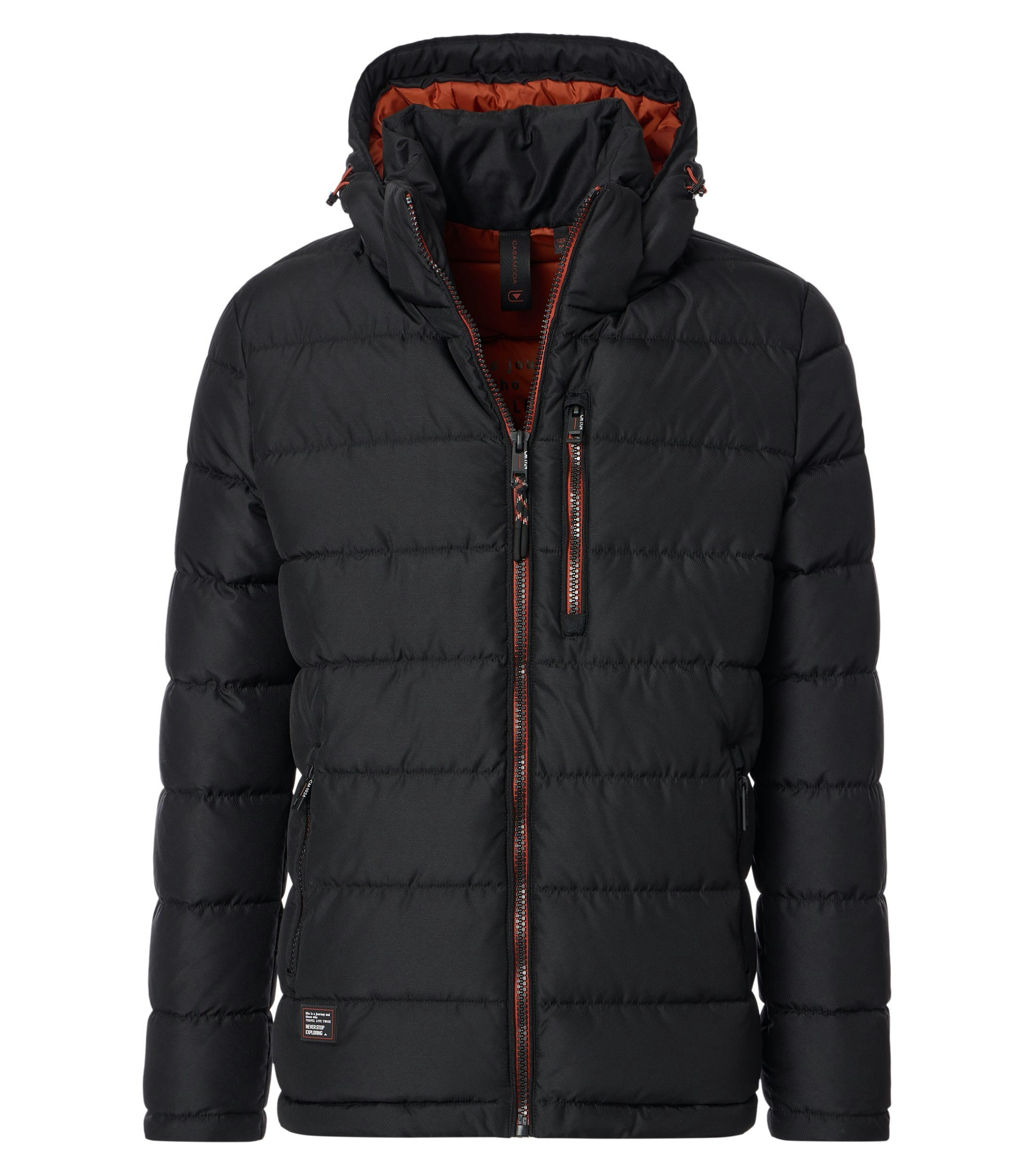 Steppjacke mit Kapuze