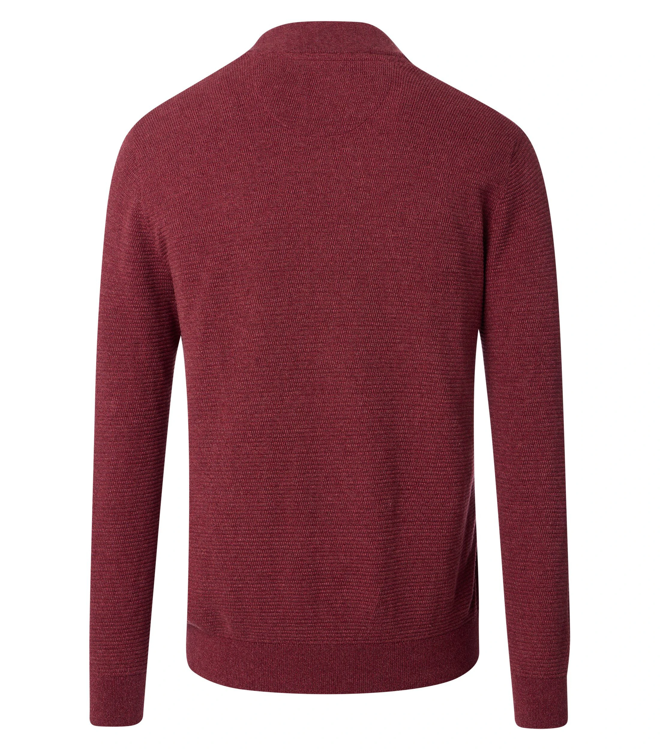 Strickjacke im unifarbenen Design in der Farbe Rot