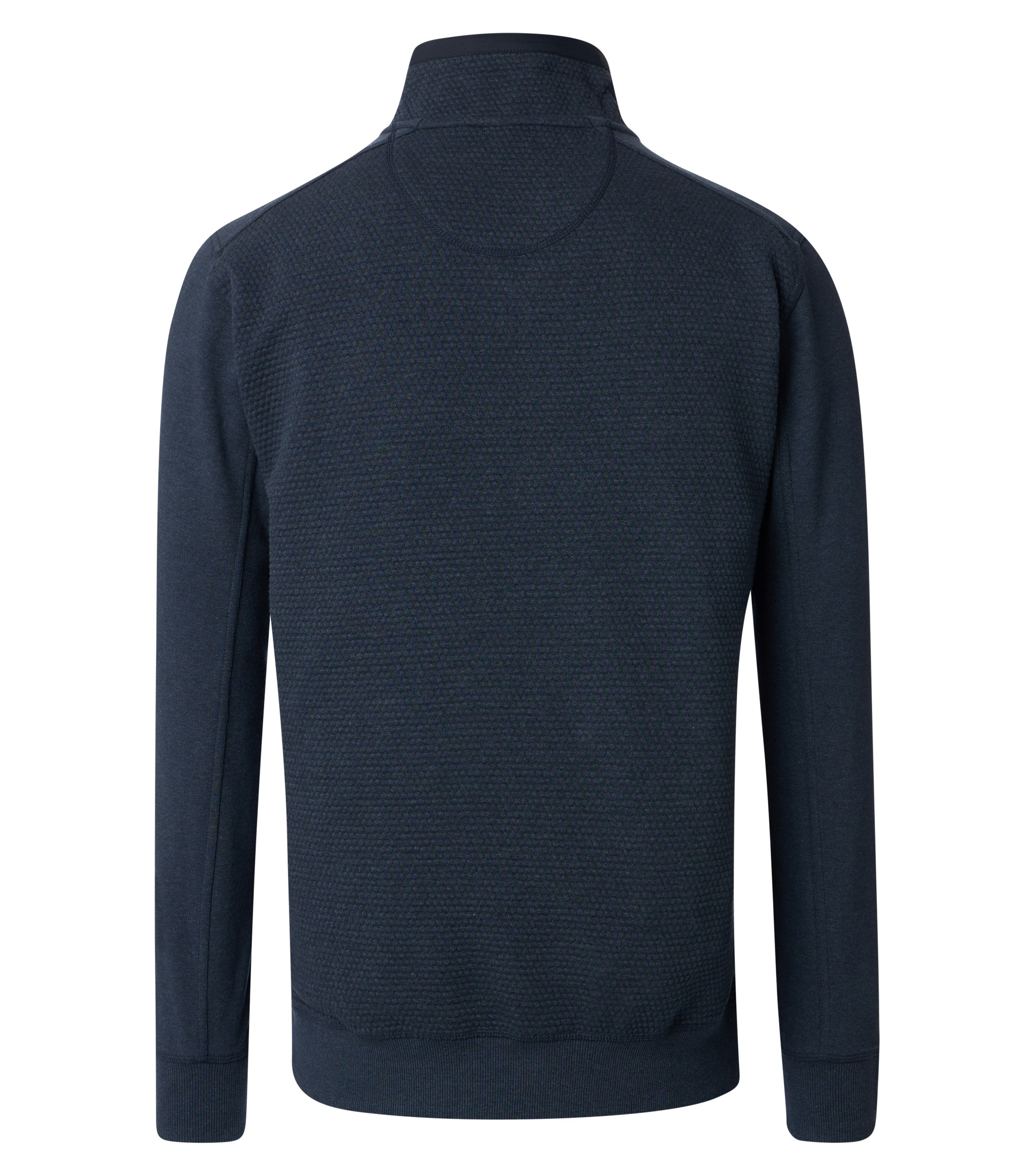 Ein Sweatshirt im uni Muster in der Farbe Blau