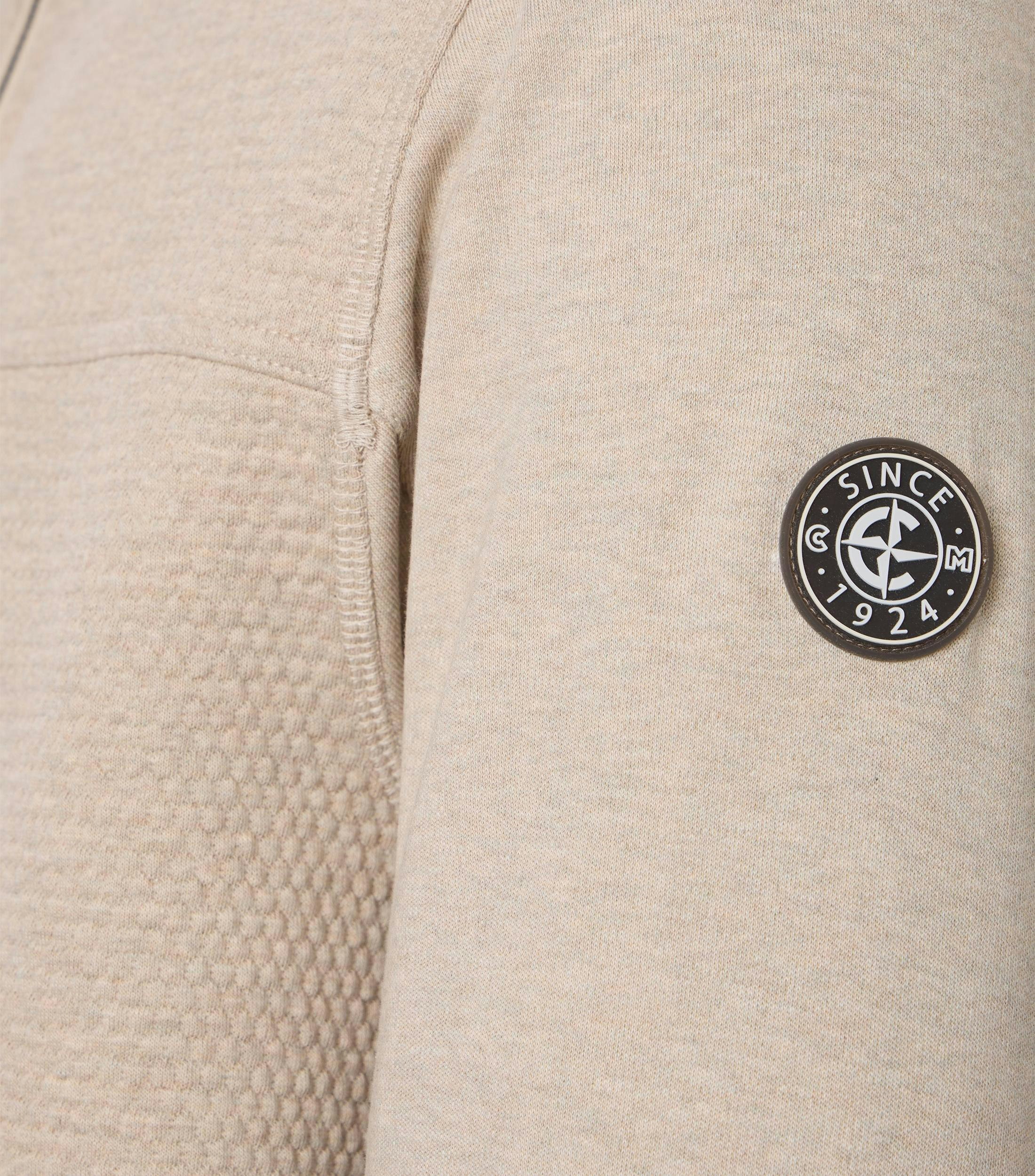 Ein Sweatshirt im uni Muster in der Farbe Beige