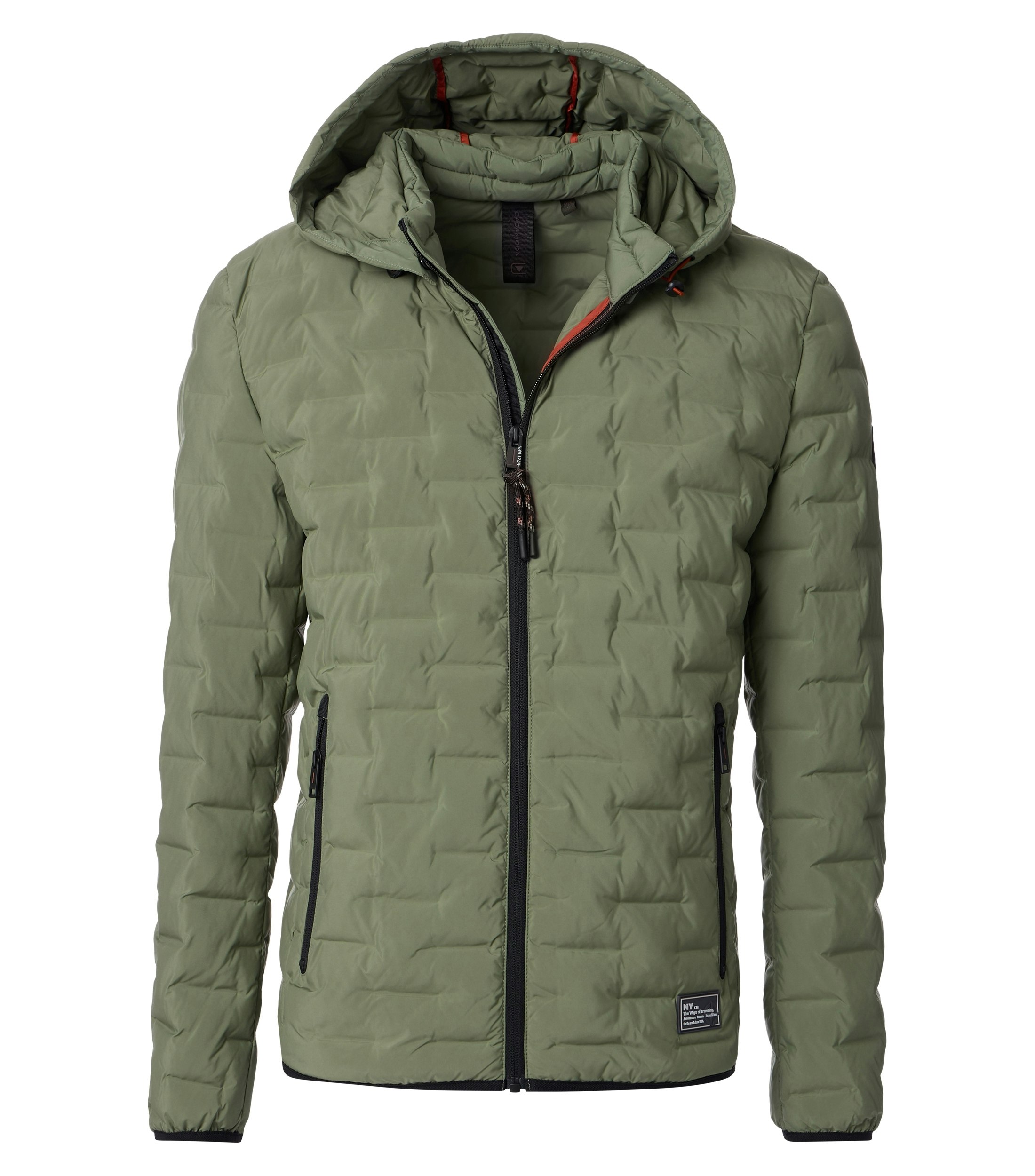 Steppjacke mit Kapuze