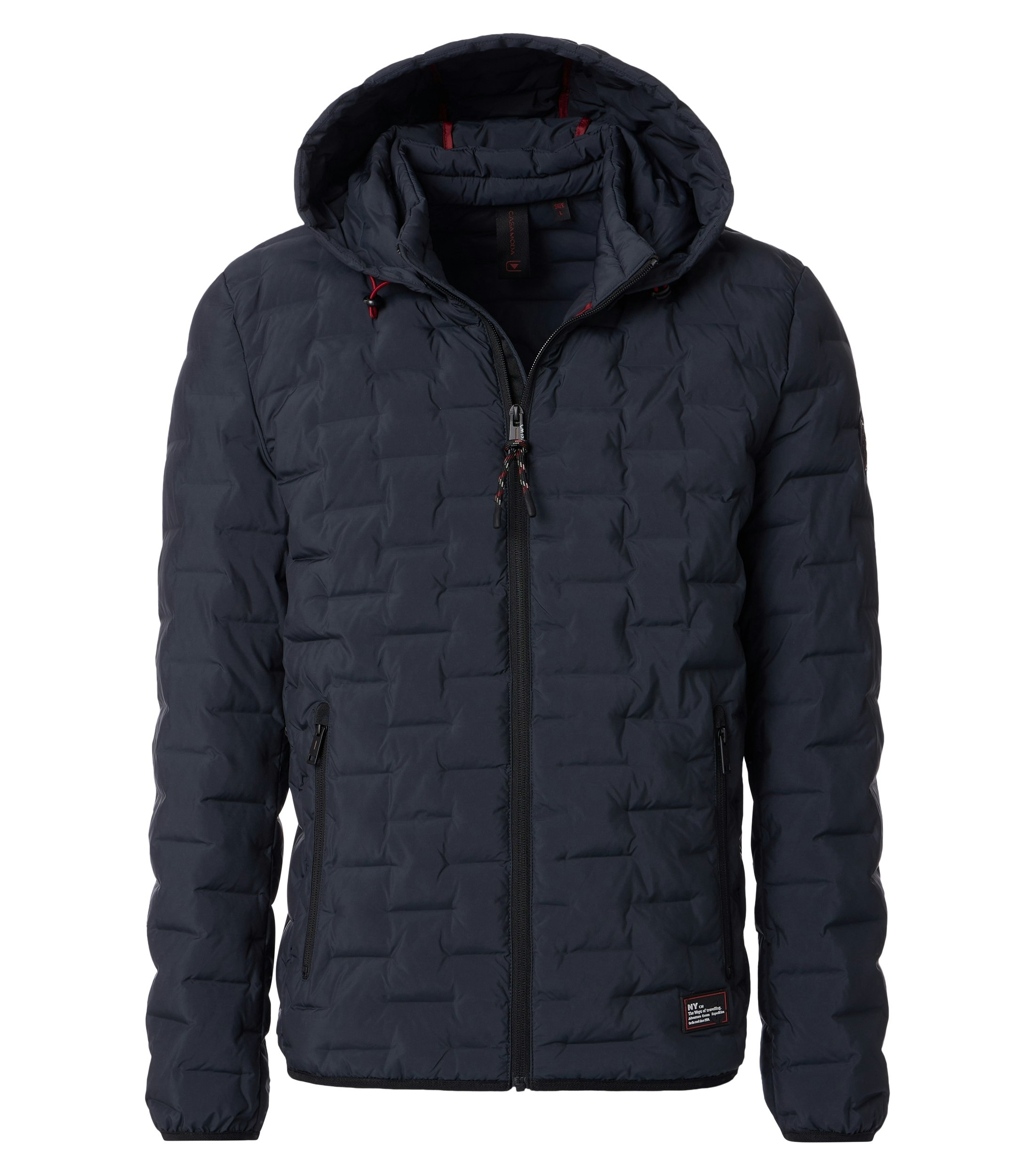 Steppjacke mit Kapuze