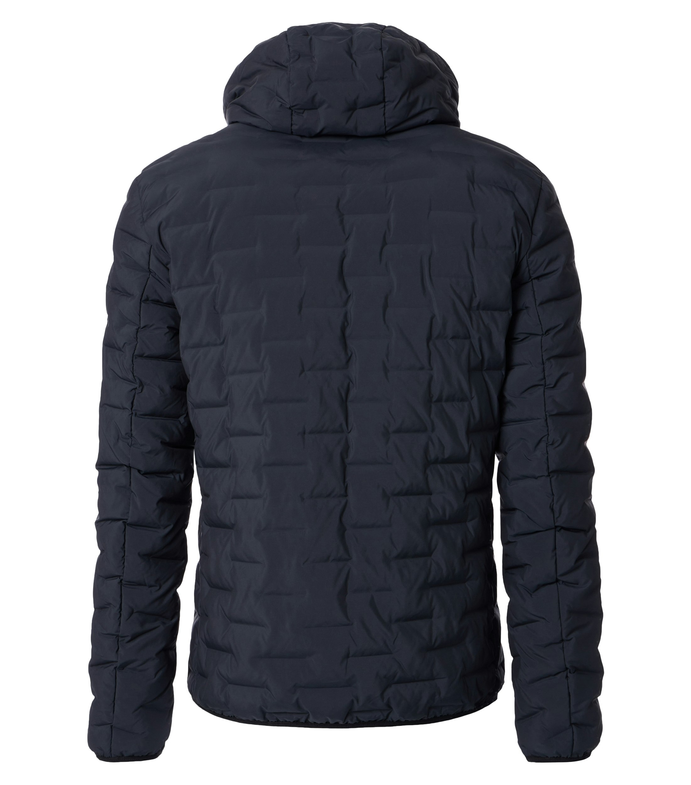 Jacke im unifarbenen Design in der Farbe Dunkelblau