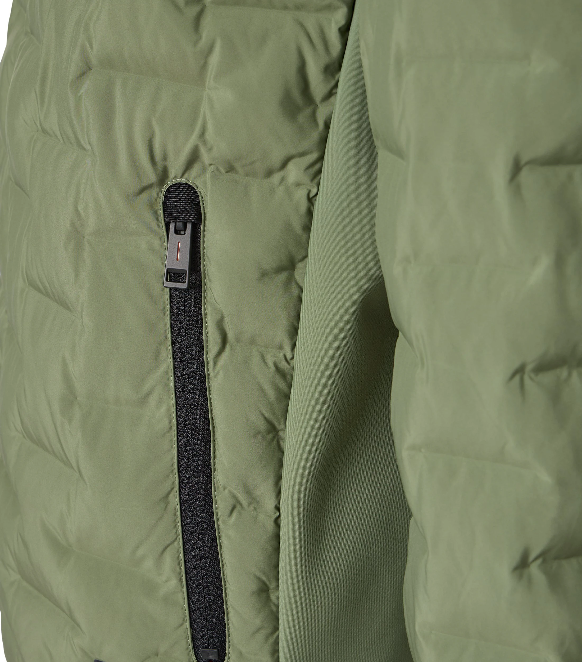 Jacke im unifarbenen Design in der Farbe Hellgrün