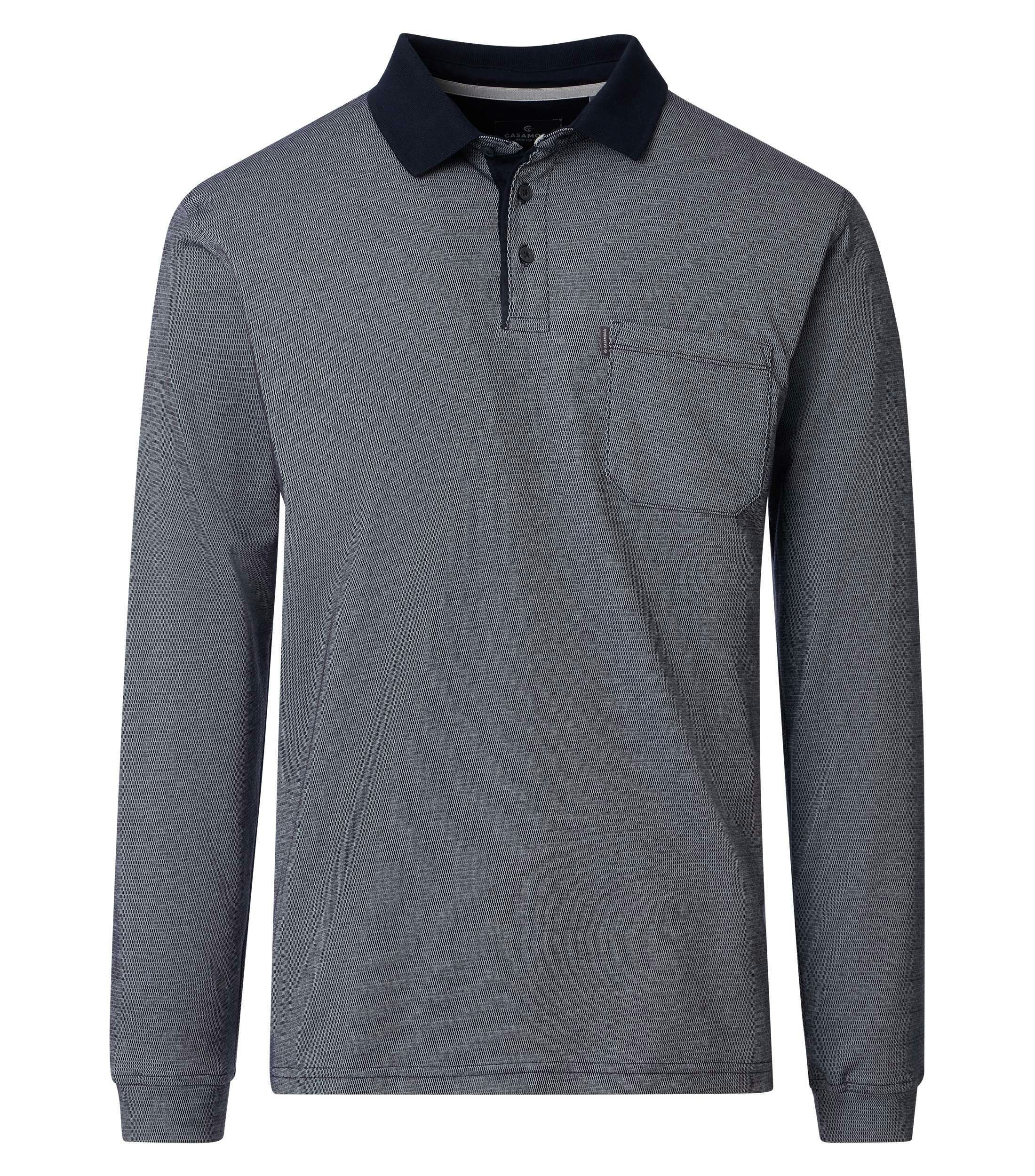 Polo-Shirt Langarm