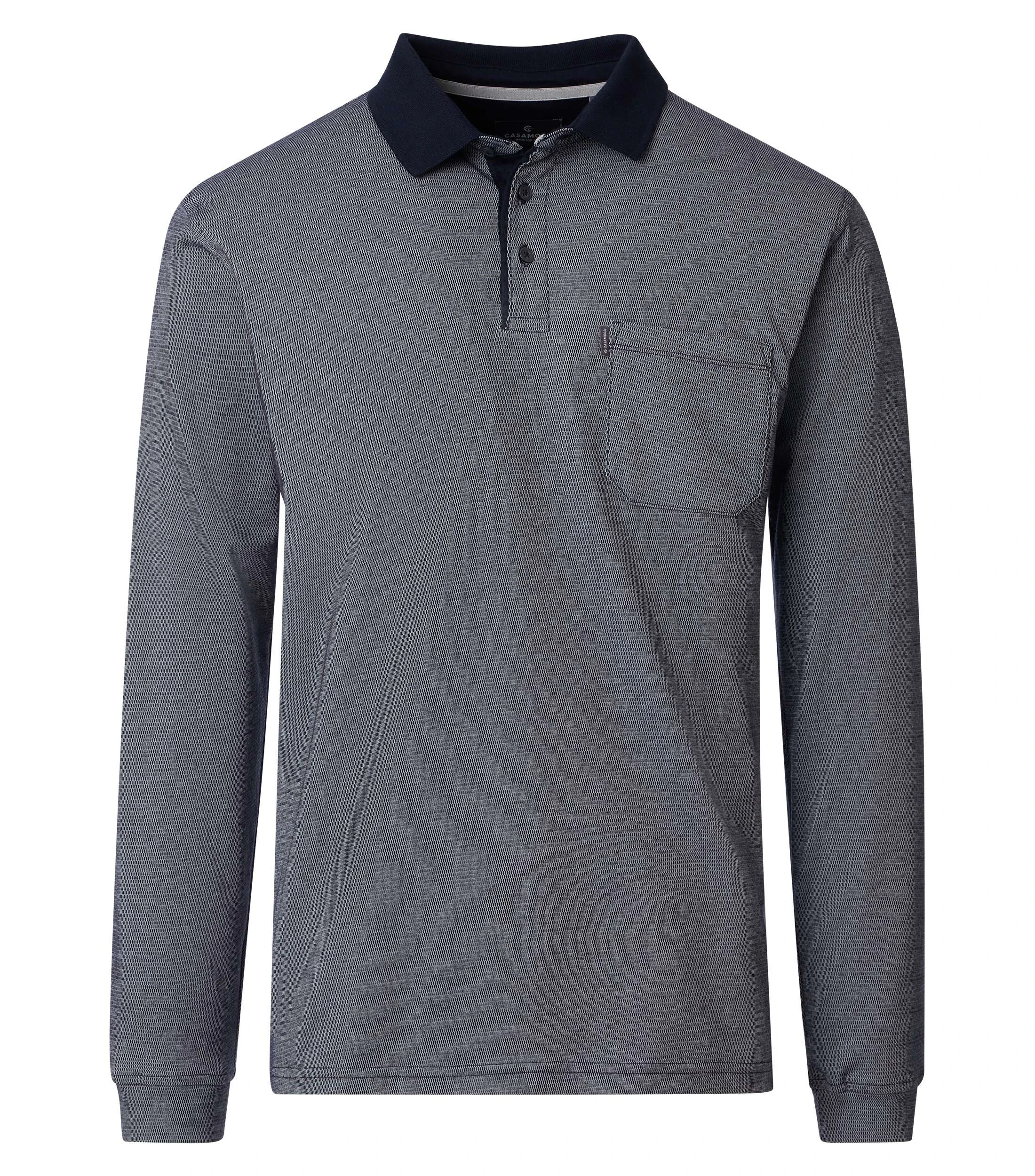 Polo-Shirt Langarm
