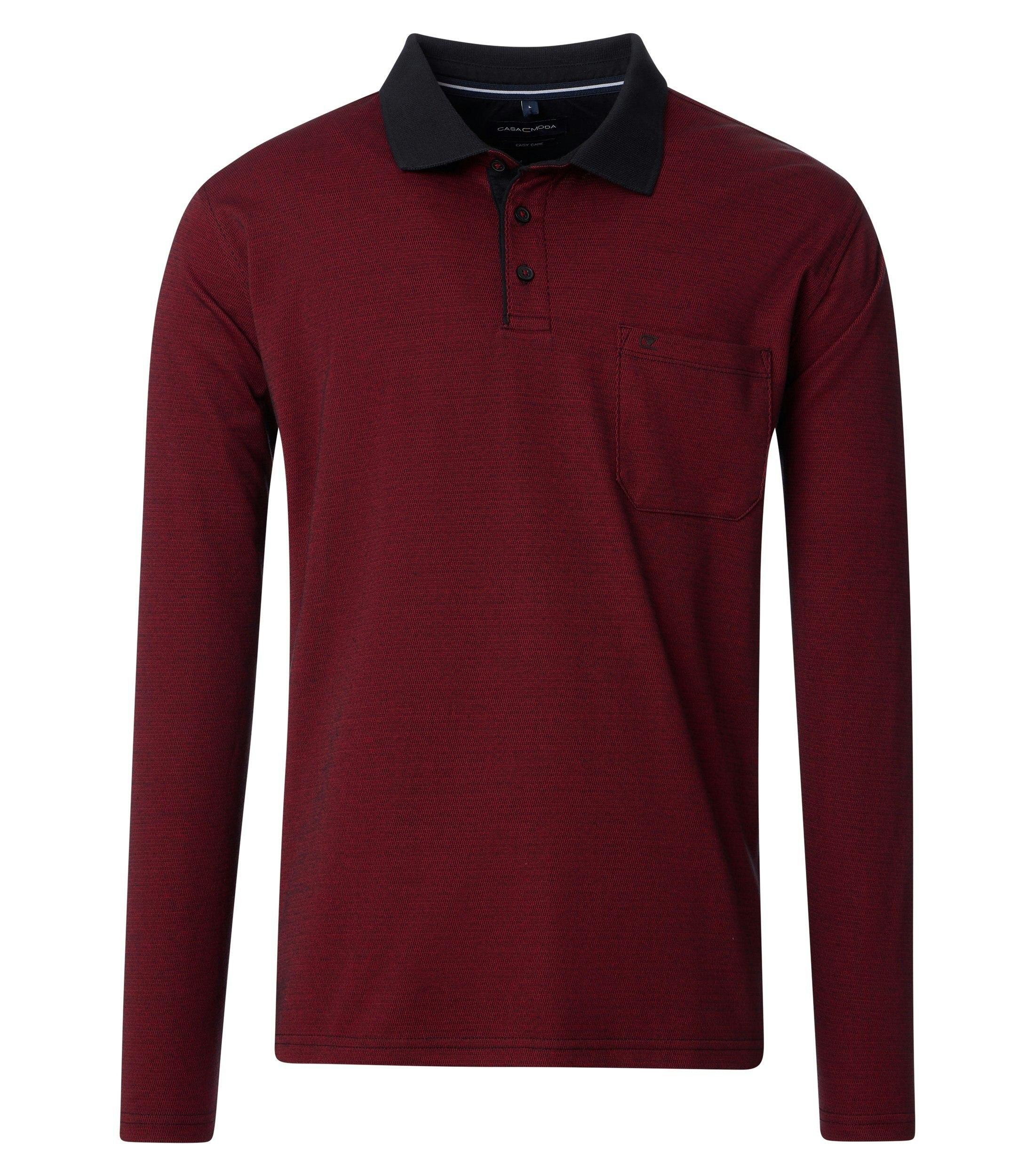 Polo-Shirt Langarm